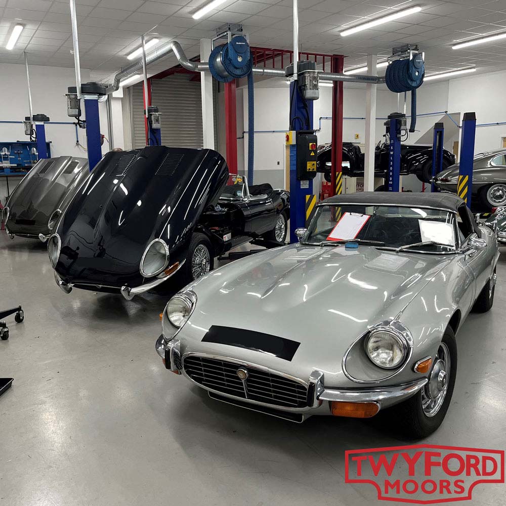 Classic Jaguar workshop