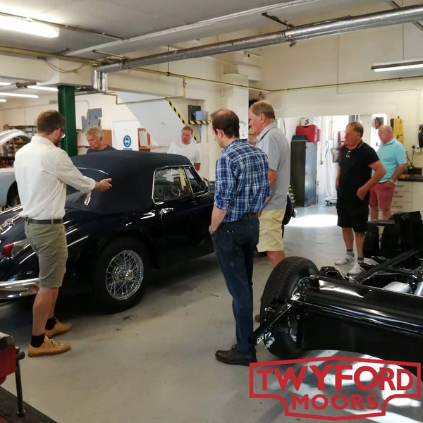 West Sussex E-Type and XK Club members visit