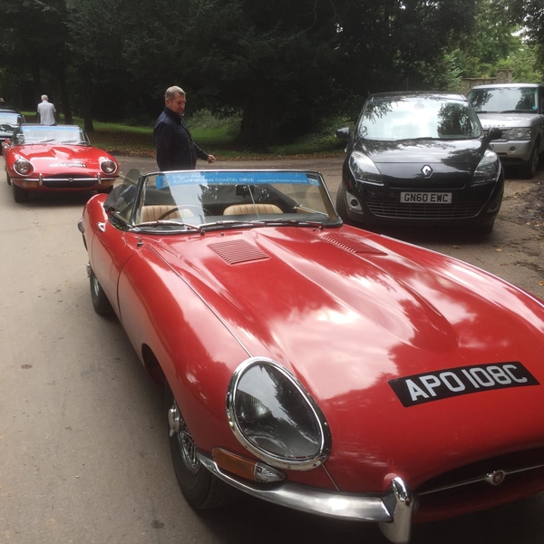 Jaguar E-Type Club Round Britain Coastal Drive