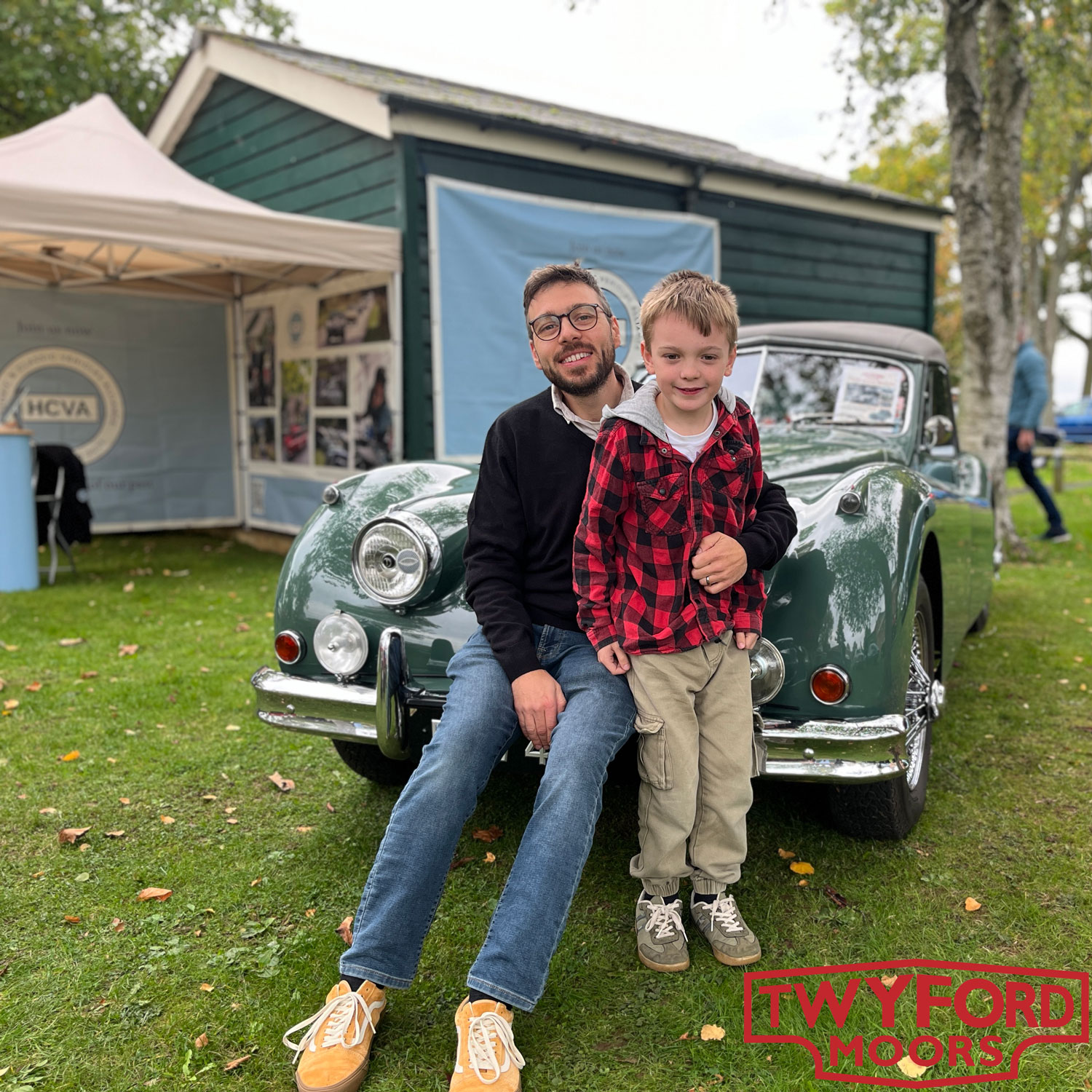 Father and son XK140