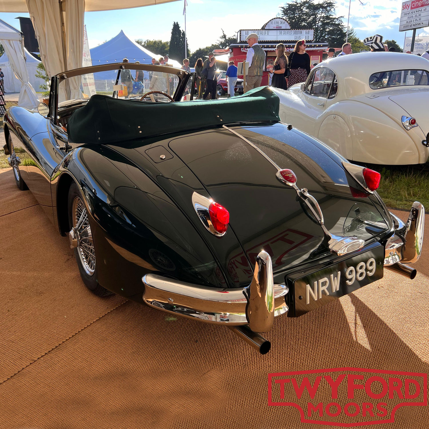 Jaguar XK140 at Goodwood Revival