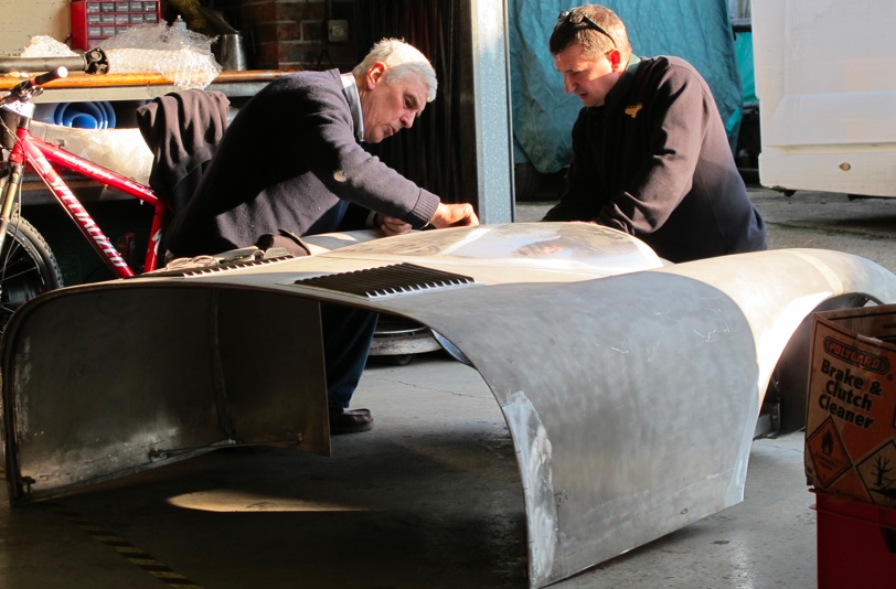 Charles Fripp and Ian Mills planning the Gomm Special
