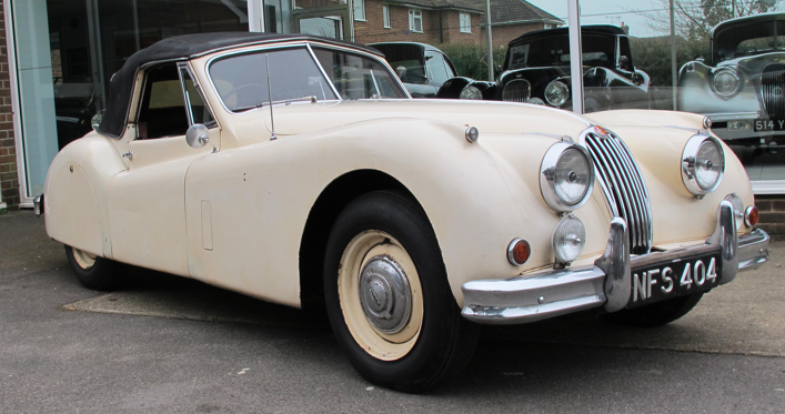 Jaguar XK140 Drophead Coupe barn find