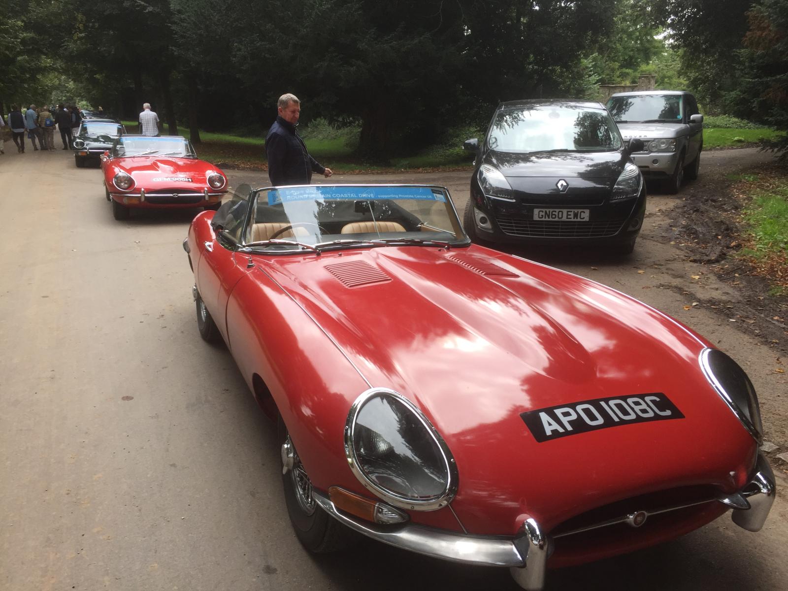 Jaguar E-Type Series 1 Round Britain Coastal Drive