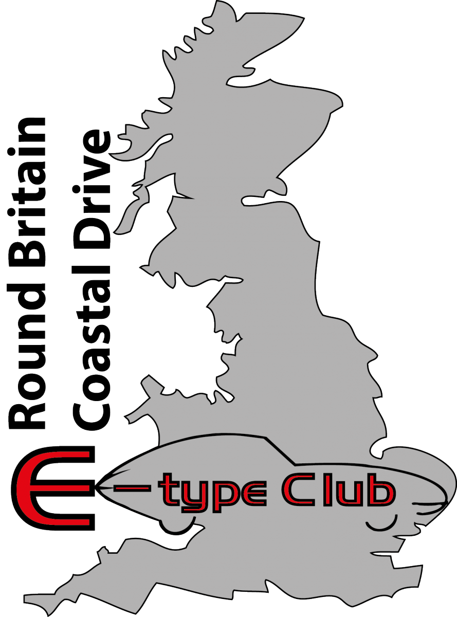 E-Type club Round Britain Coastal Drive 2016