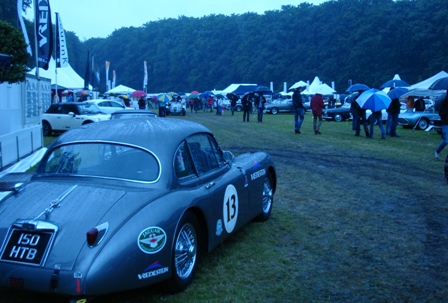 Jaguar XK150 S race car