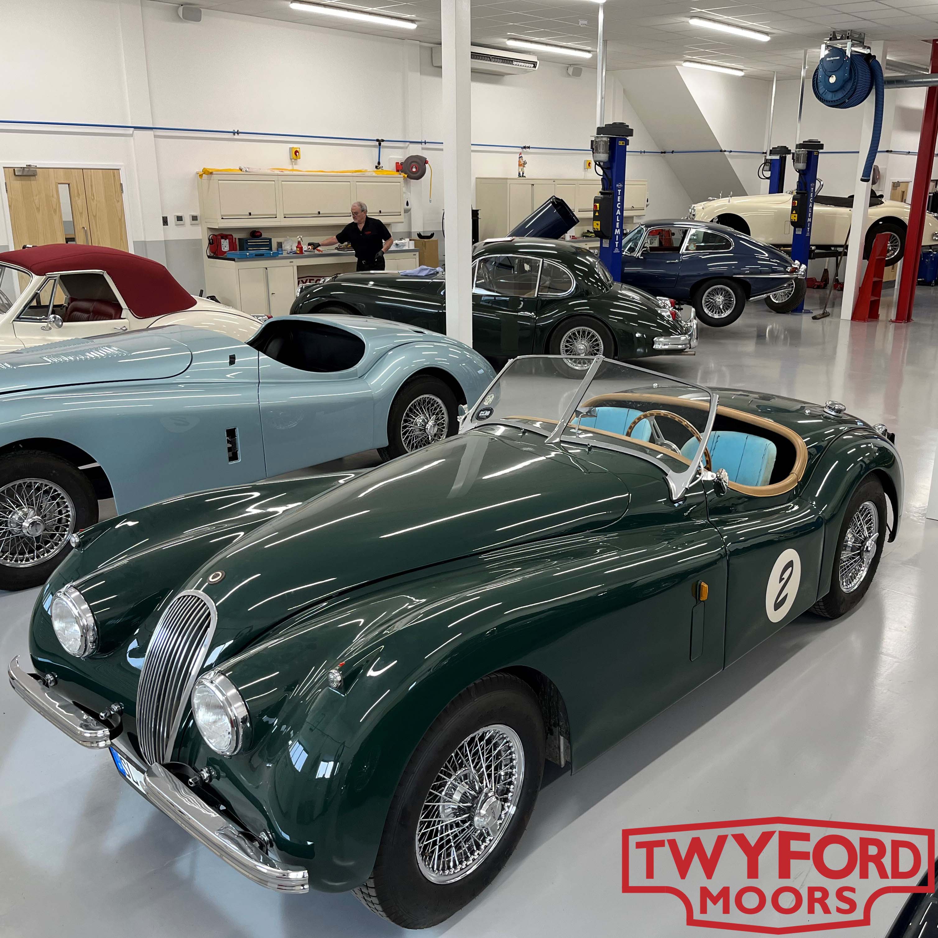 Classic Jaguar workshop Hampshrie