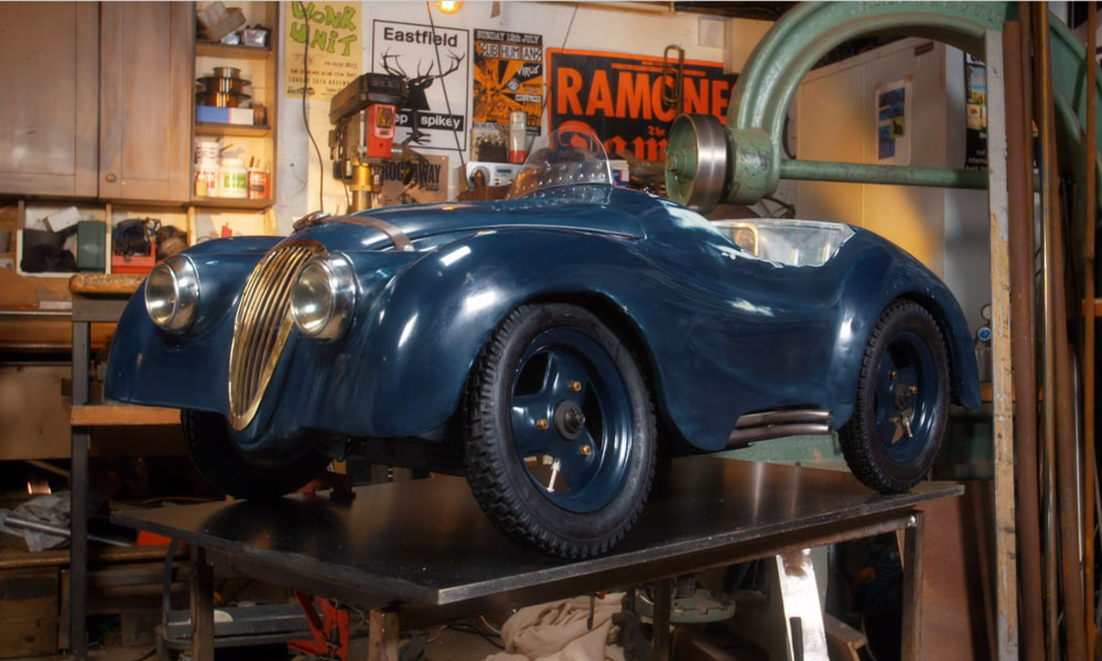 Jaguar XK150 pedal car