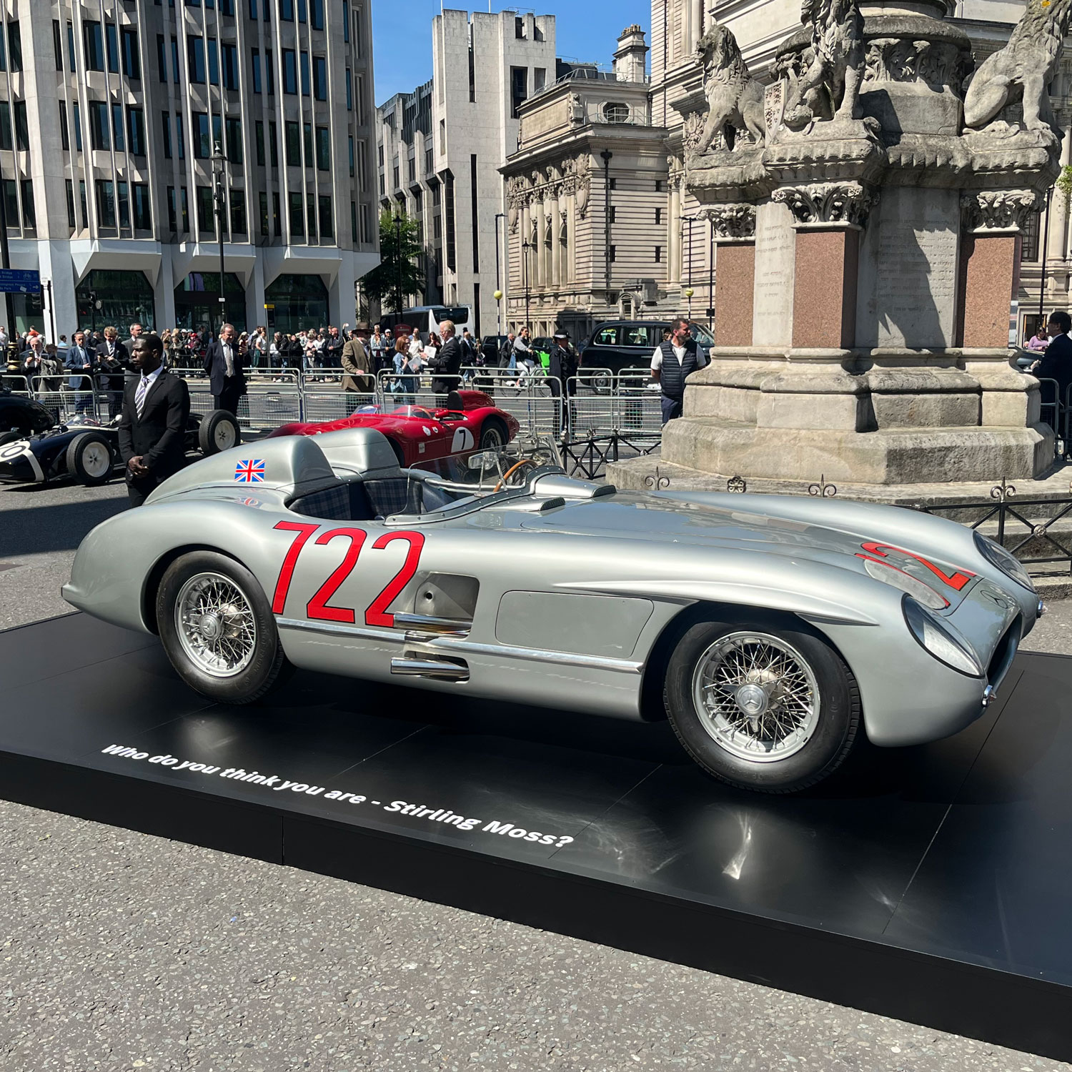 Sir Stirling Moss Mille Miglia Mercedes