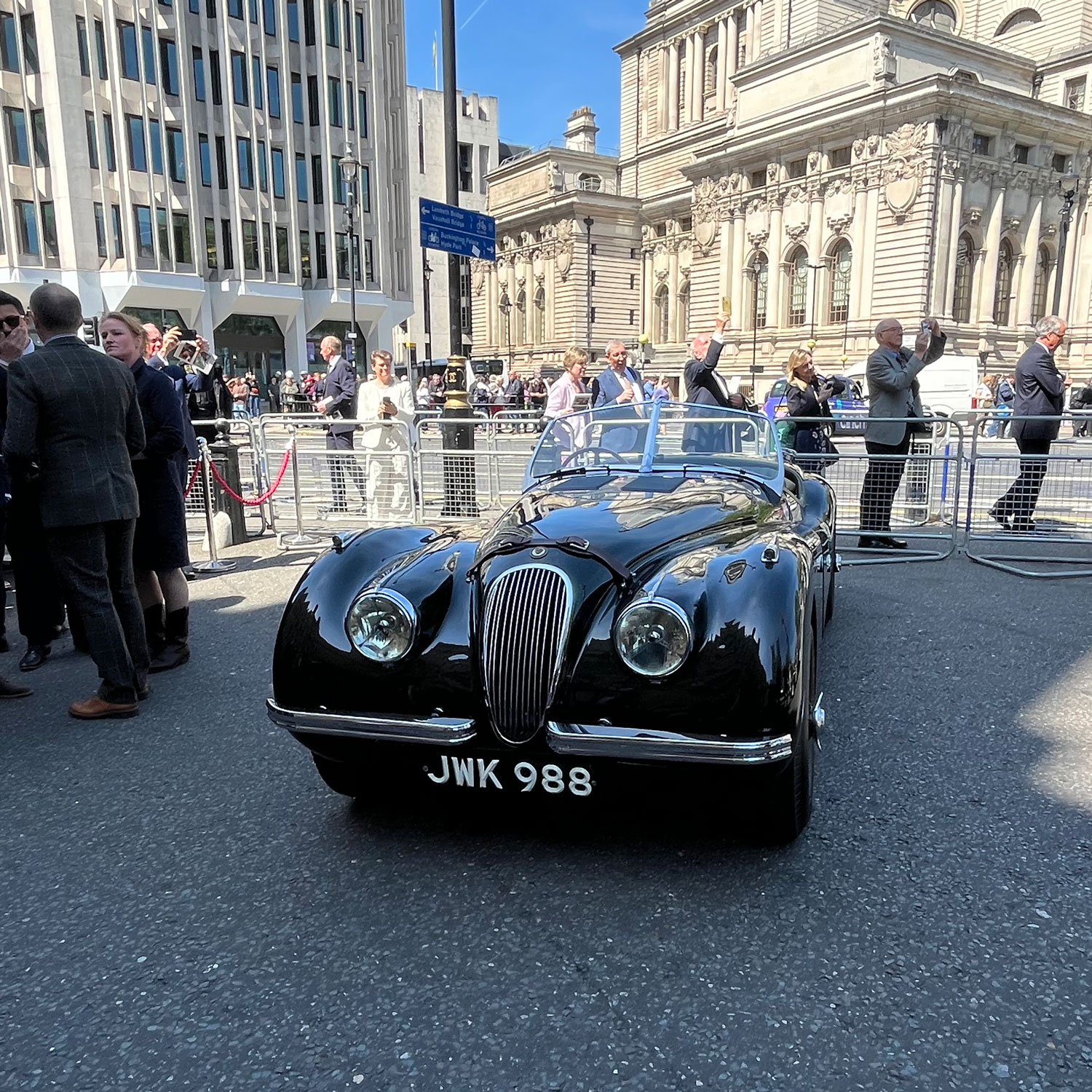 Sir Stirling Moss Jaguar XK120