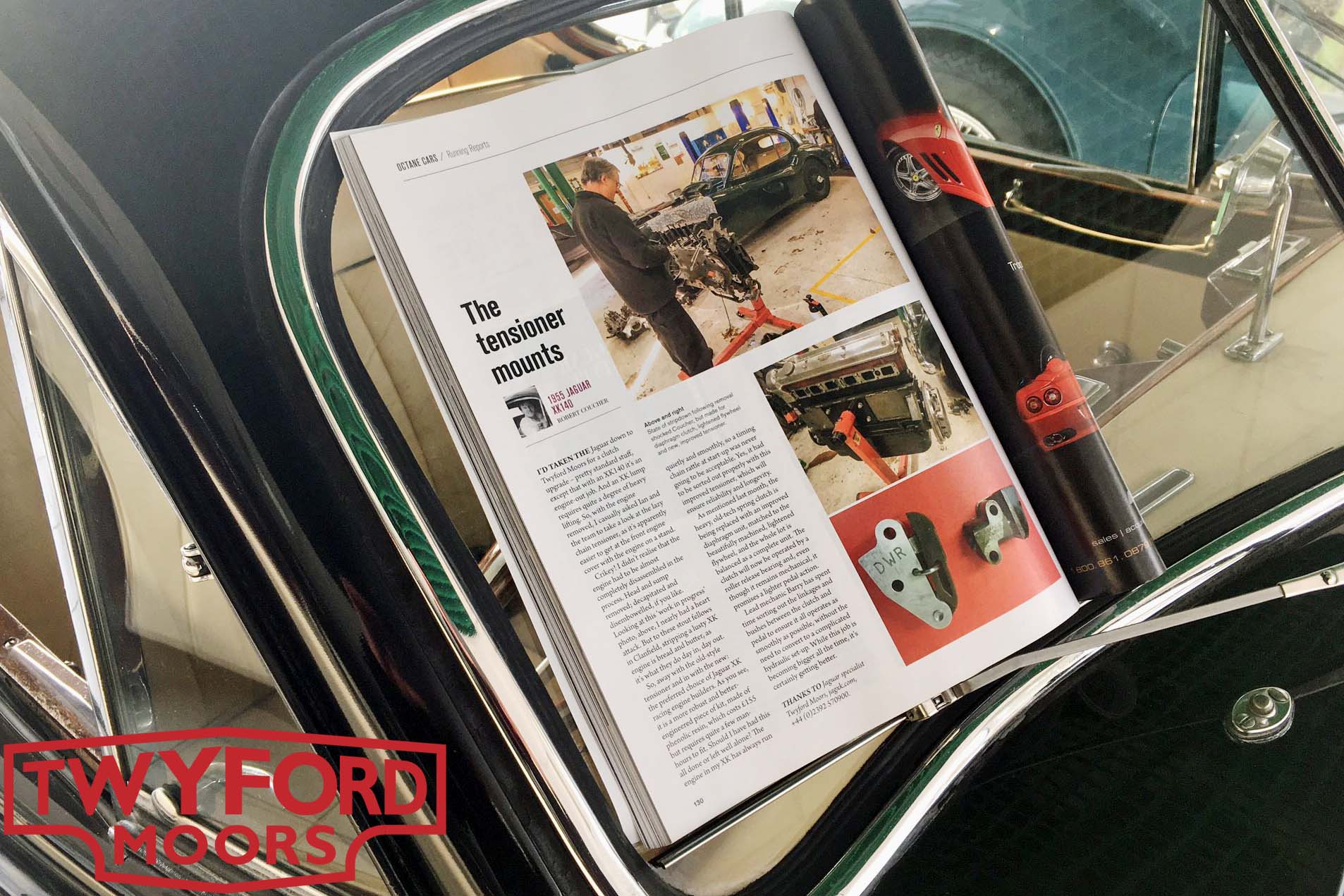Octane magazine Jaguar XK140