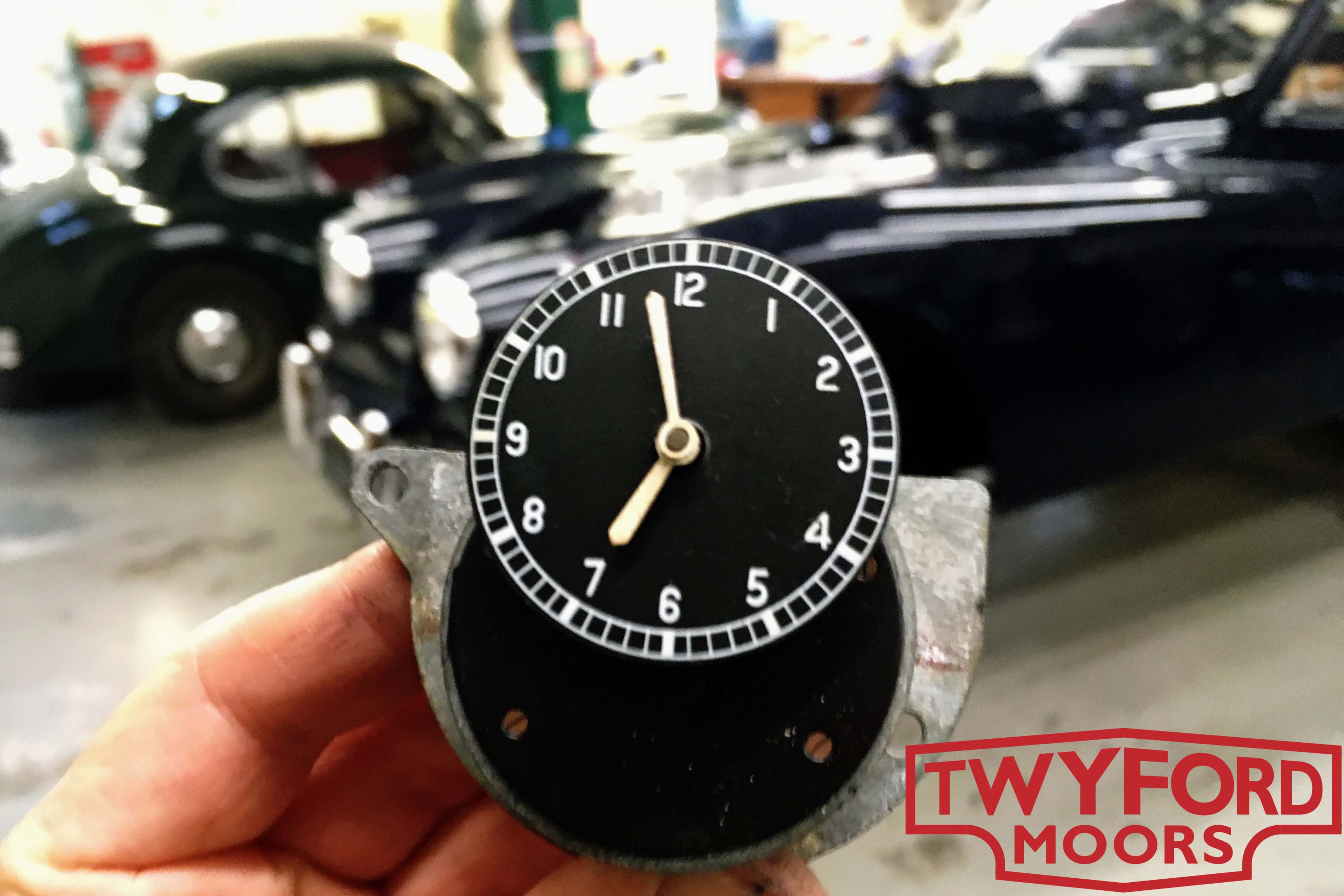 Classic car clock