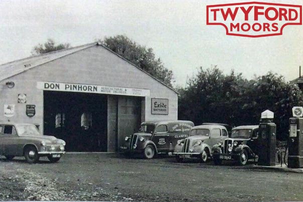Classic Jaguar workshop 1950's photo
