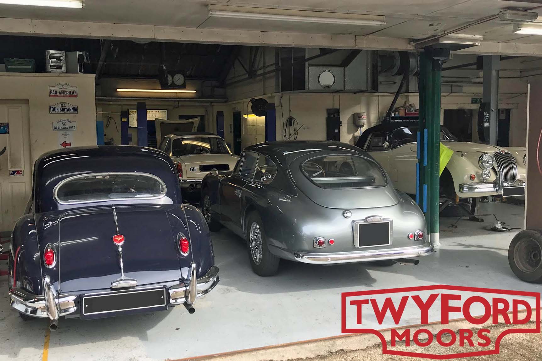 Classic car garage Hampshire