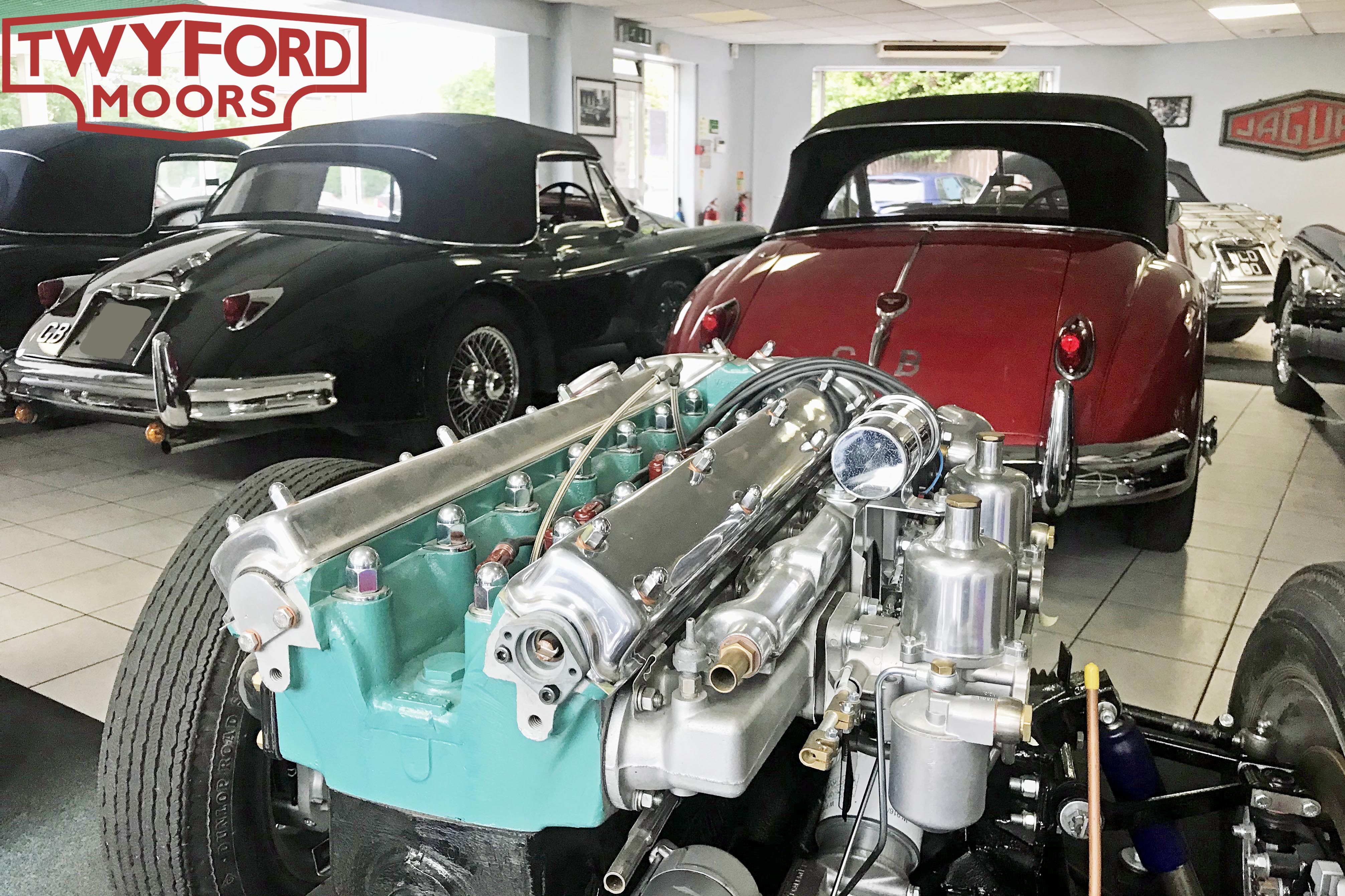 Twyford Moors Classic Cars showroom