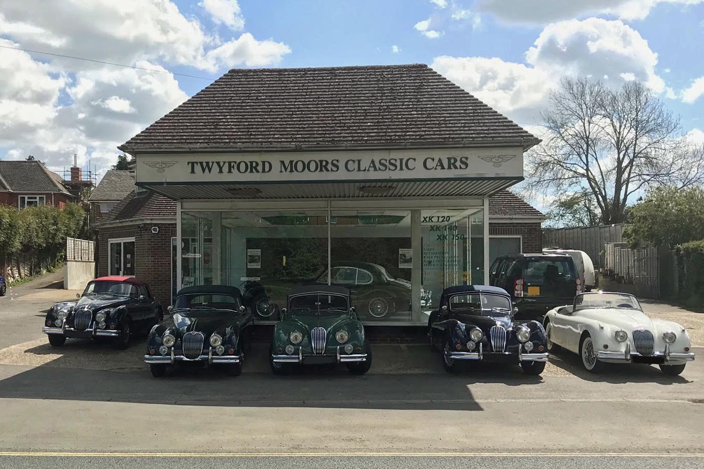Classic Jaguar Showroom