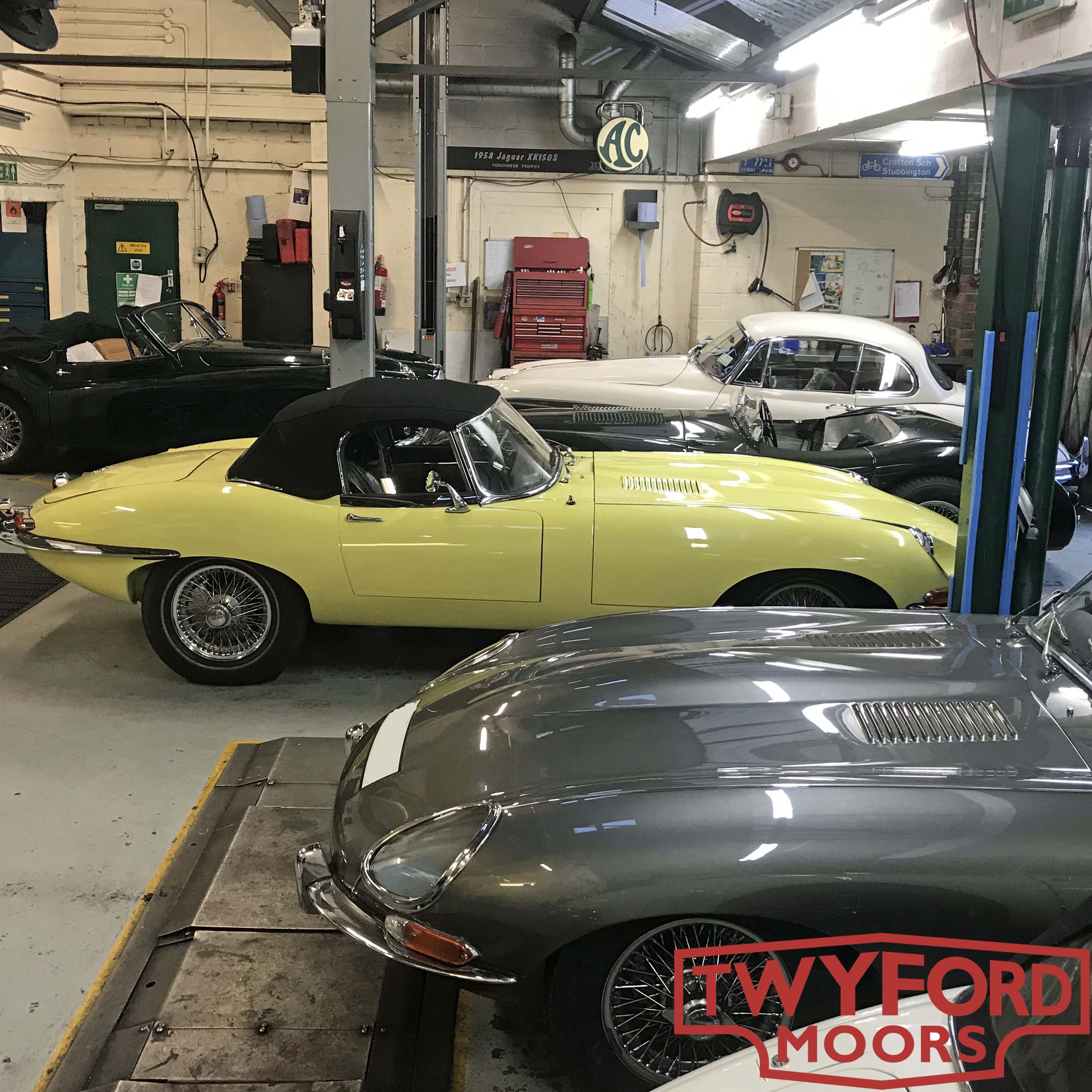 Jaguar E-Type specialist workshop