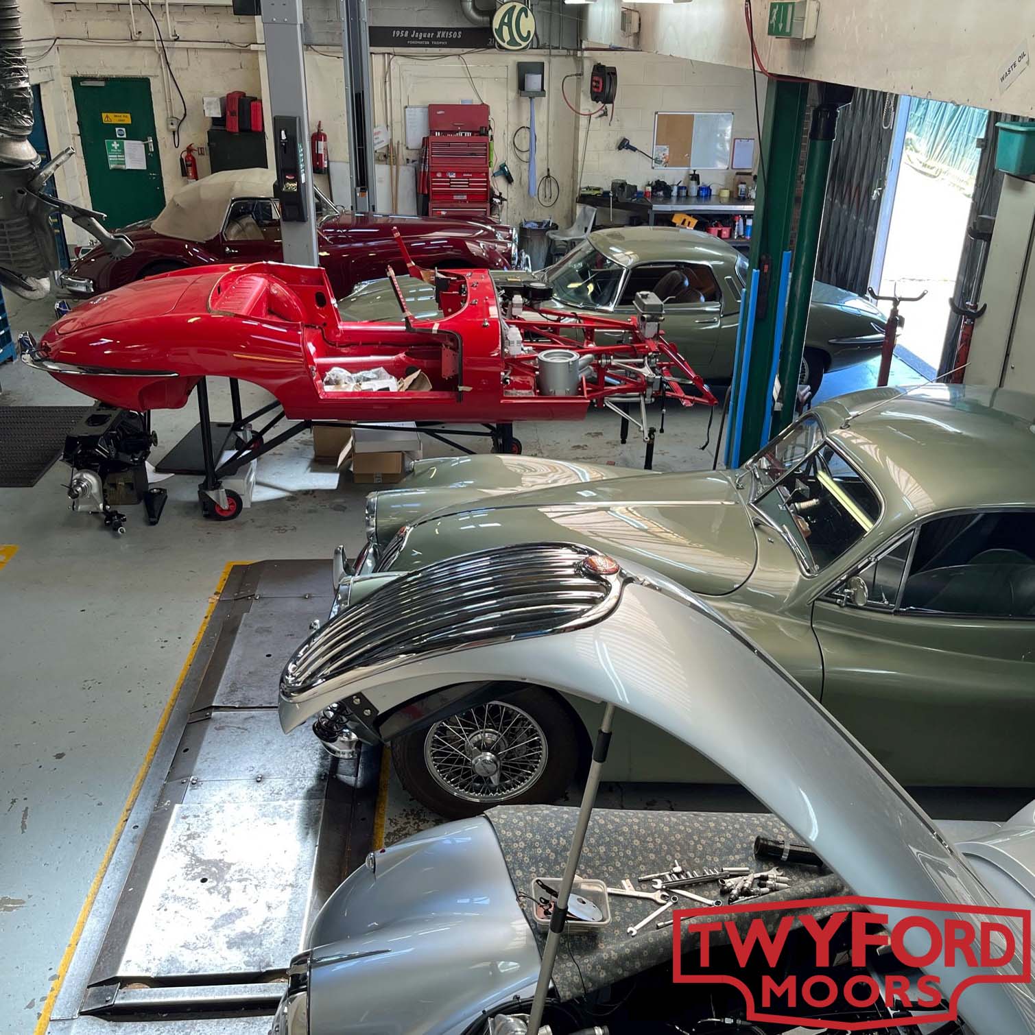 Classic Jaguar workshop Hampshire