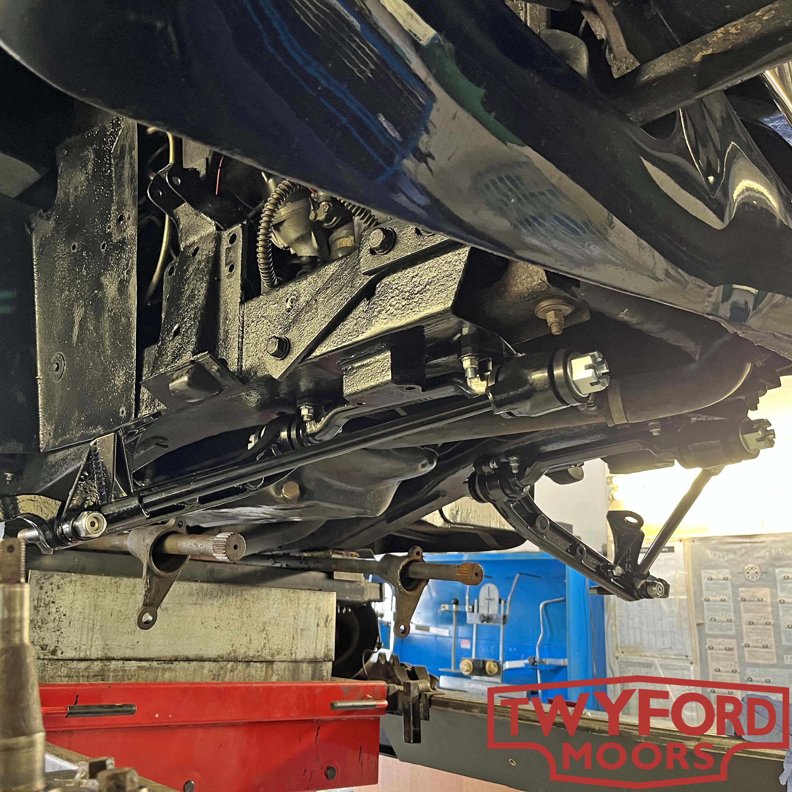 Jaguar XK150 suspension rebuild
