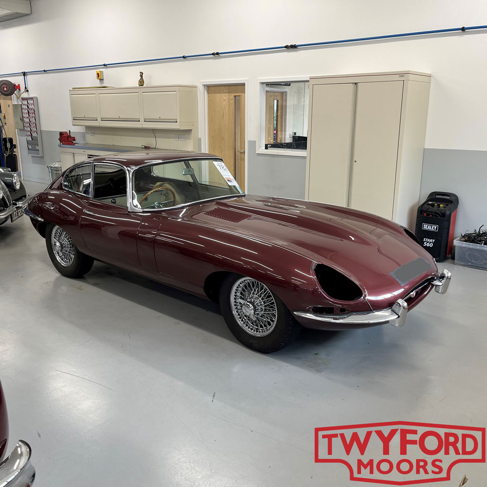 Jaguar E-Type restoration