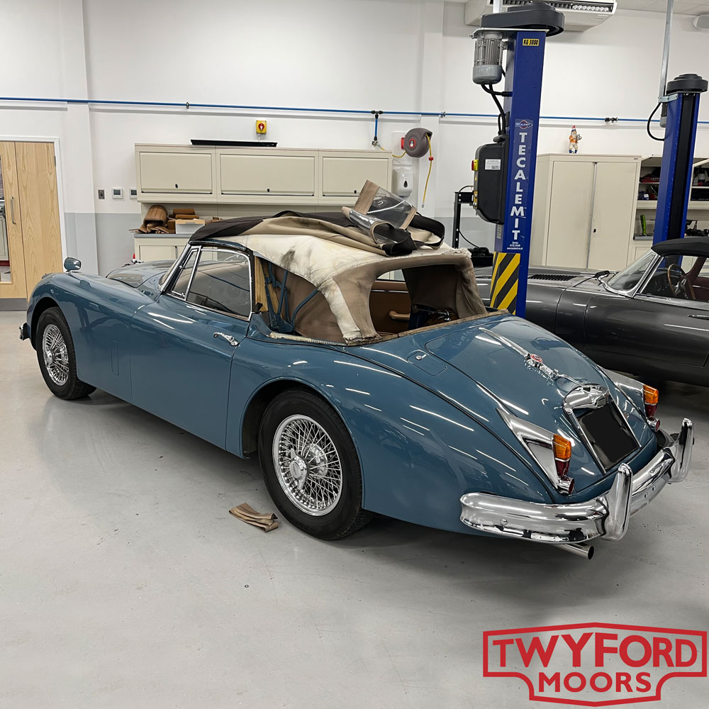 Jaguar XK150 retrim