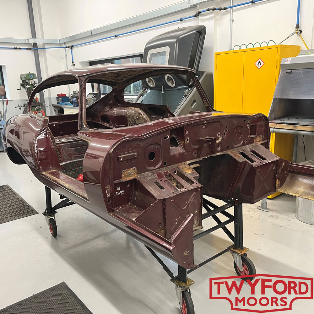 Jaguar E-Type restoration