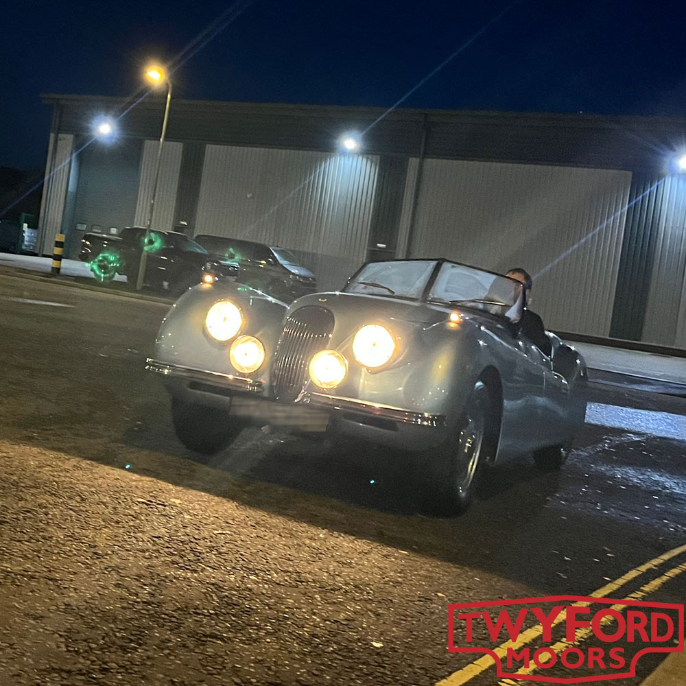 Aluminium Jaguar XK120 fully restored