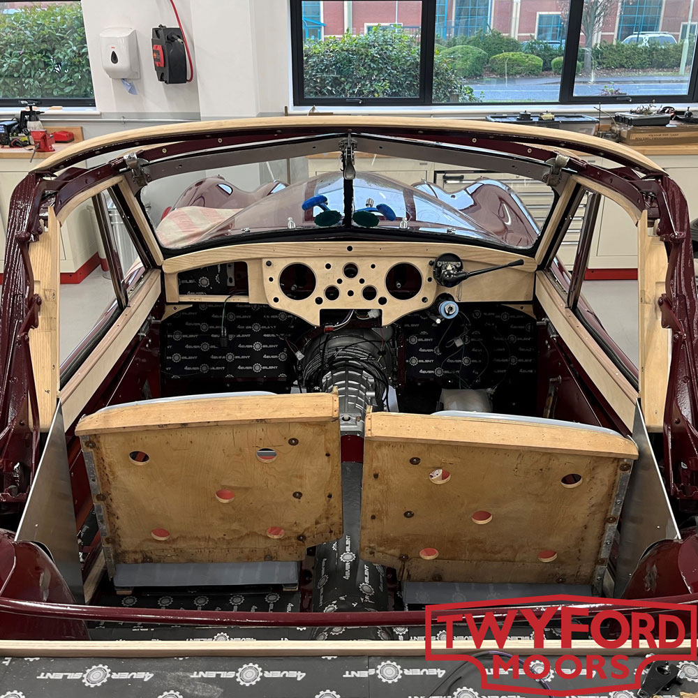 Jaguar XK140 restoration