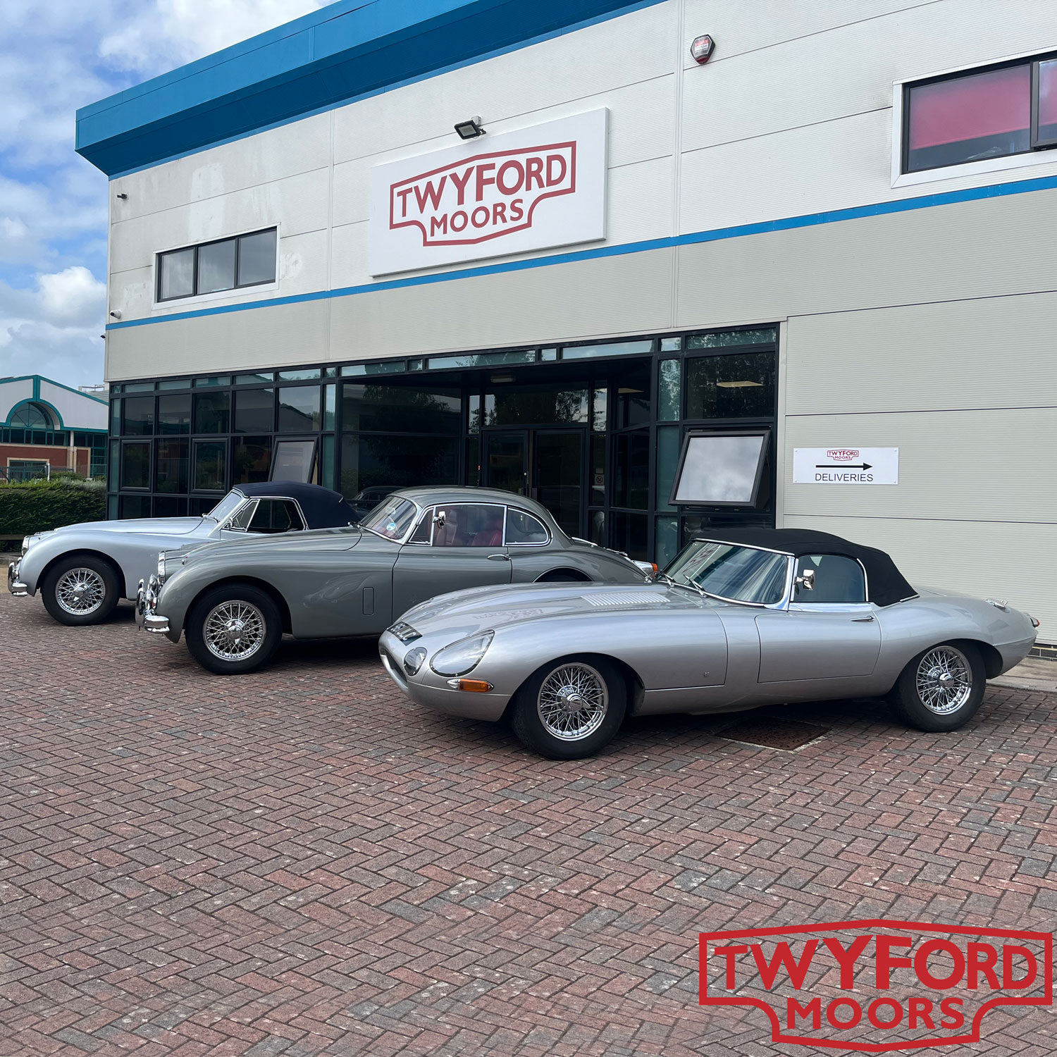 Three classic Jaguars