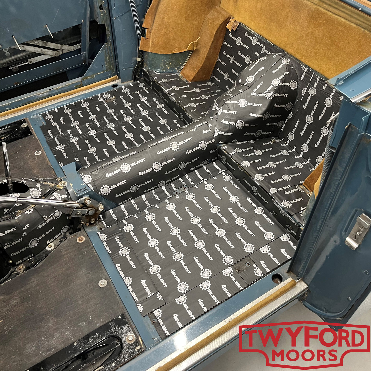 Sound deadening XK150