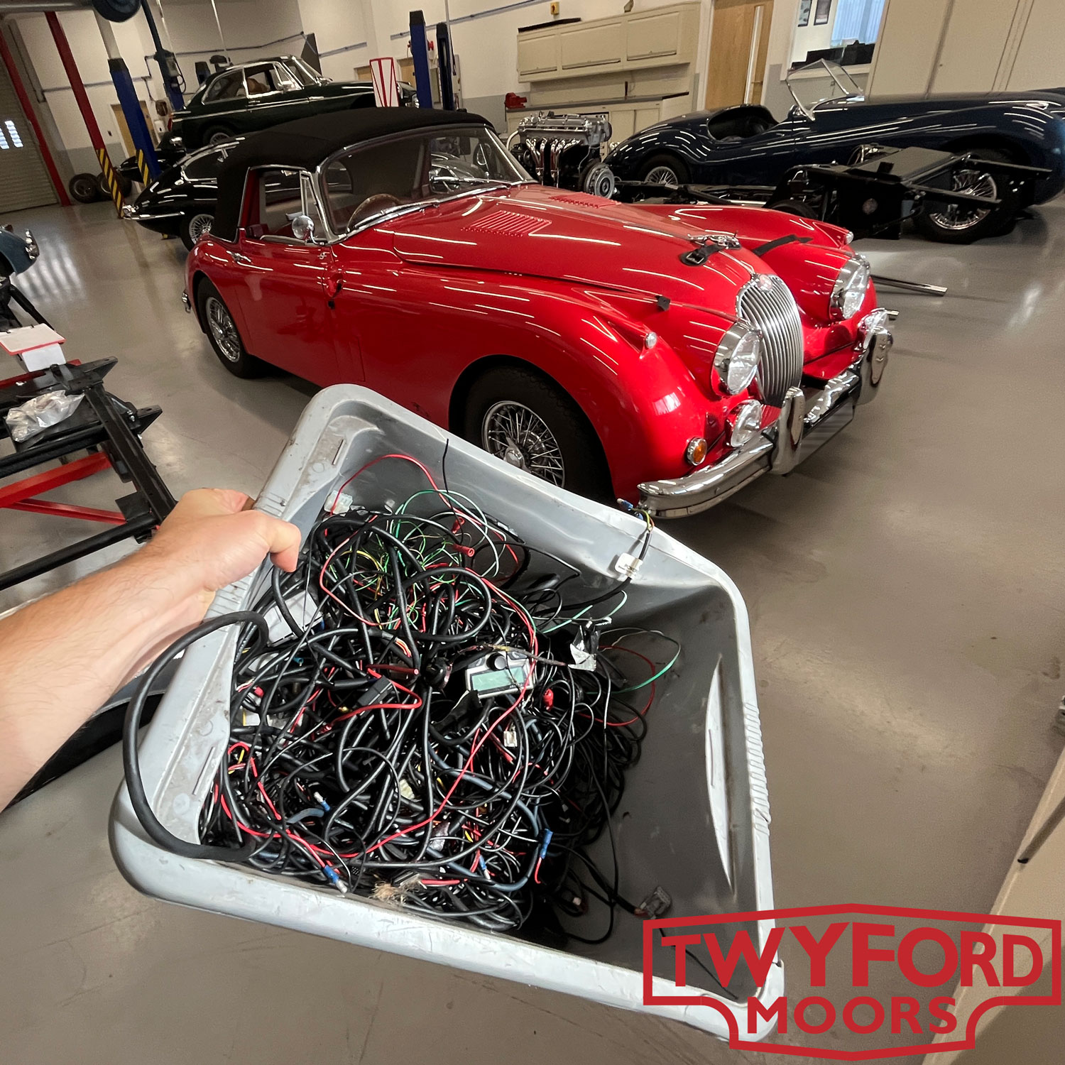 Jaguar XK150 wiring