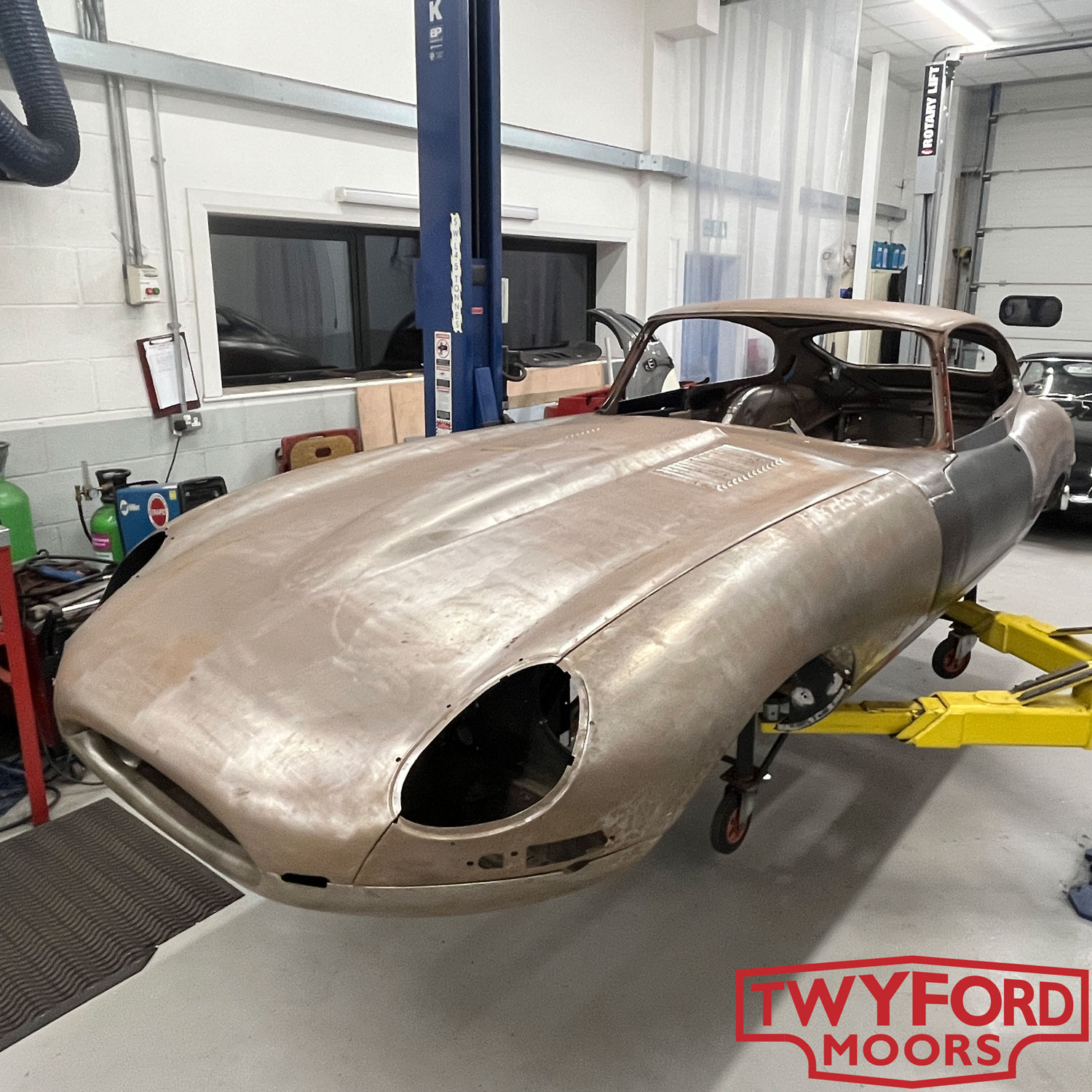 Jaguar E-Type restoration