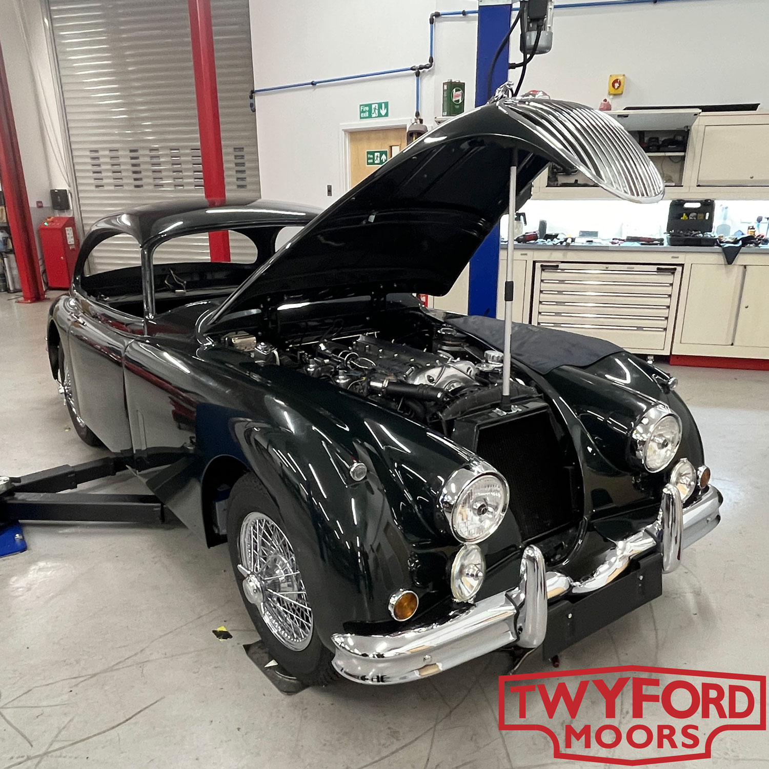 Jaguar XK150 fixedhead coupe restoration