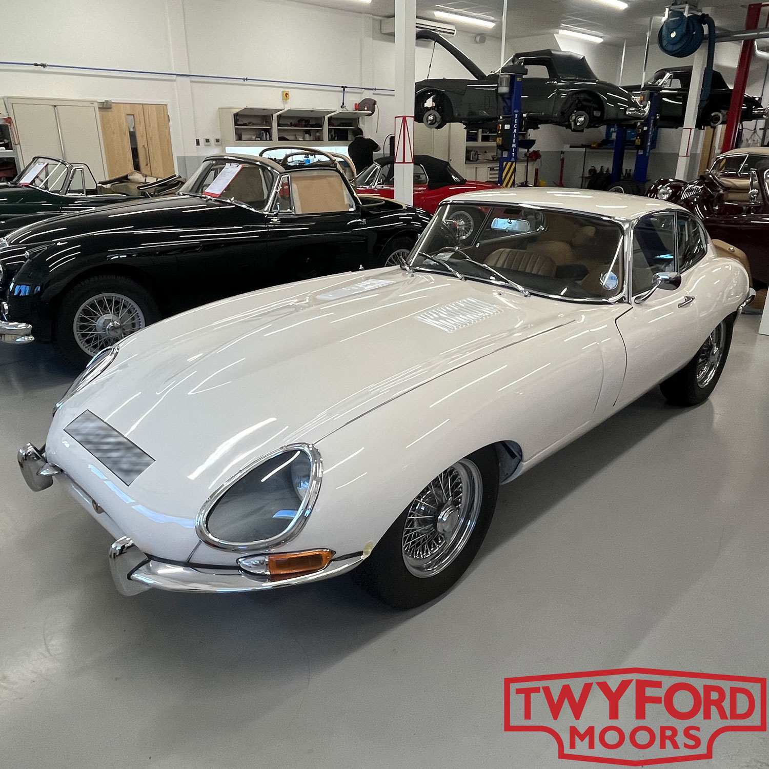 Jaguar E-Type servicing