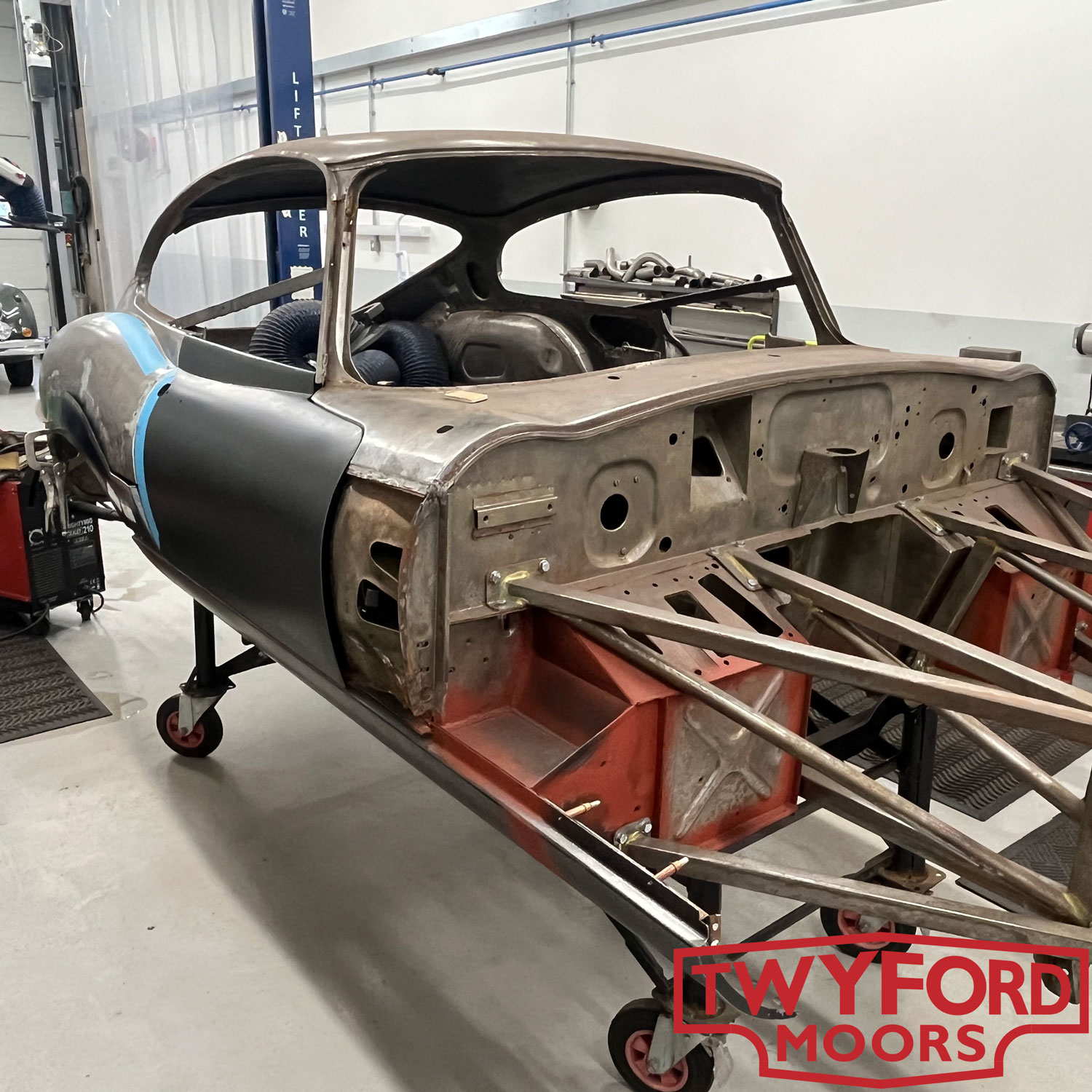 Jaguar E-Type restoration