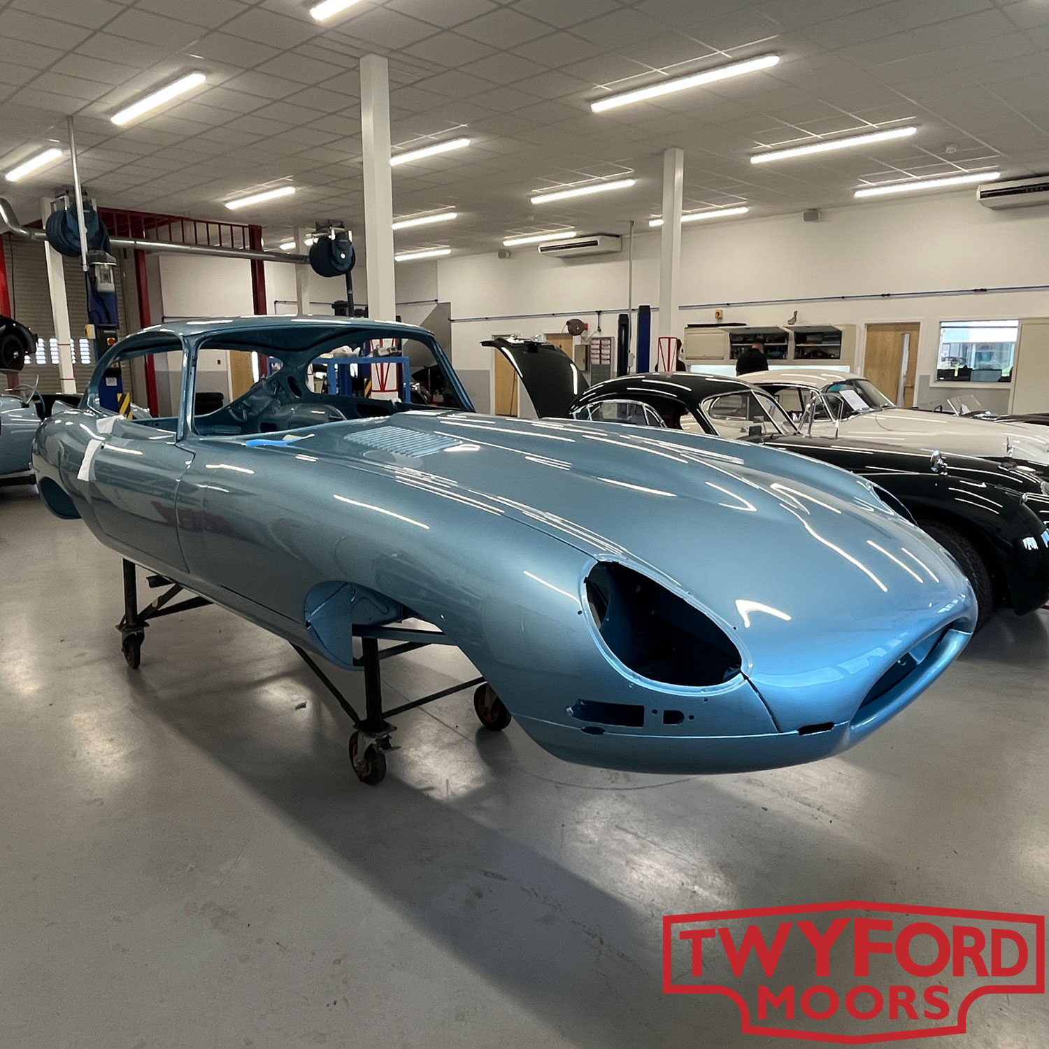 Jaguar E-Type restoration