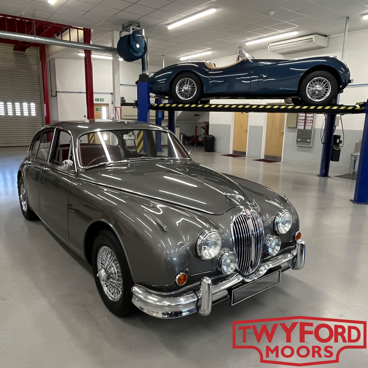 Jaguar MK2 and XK120