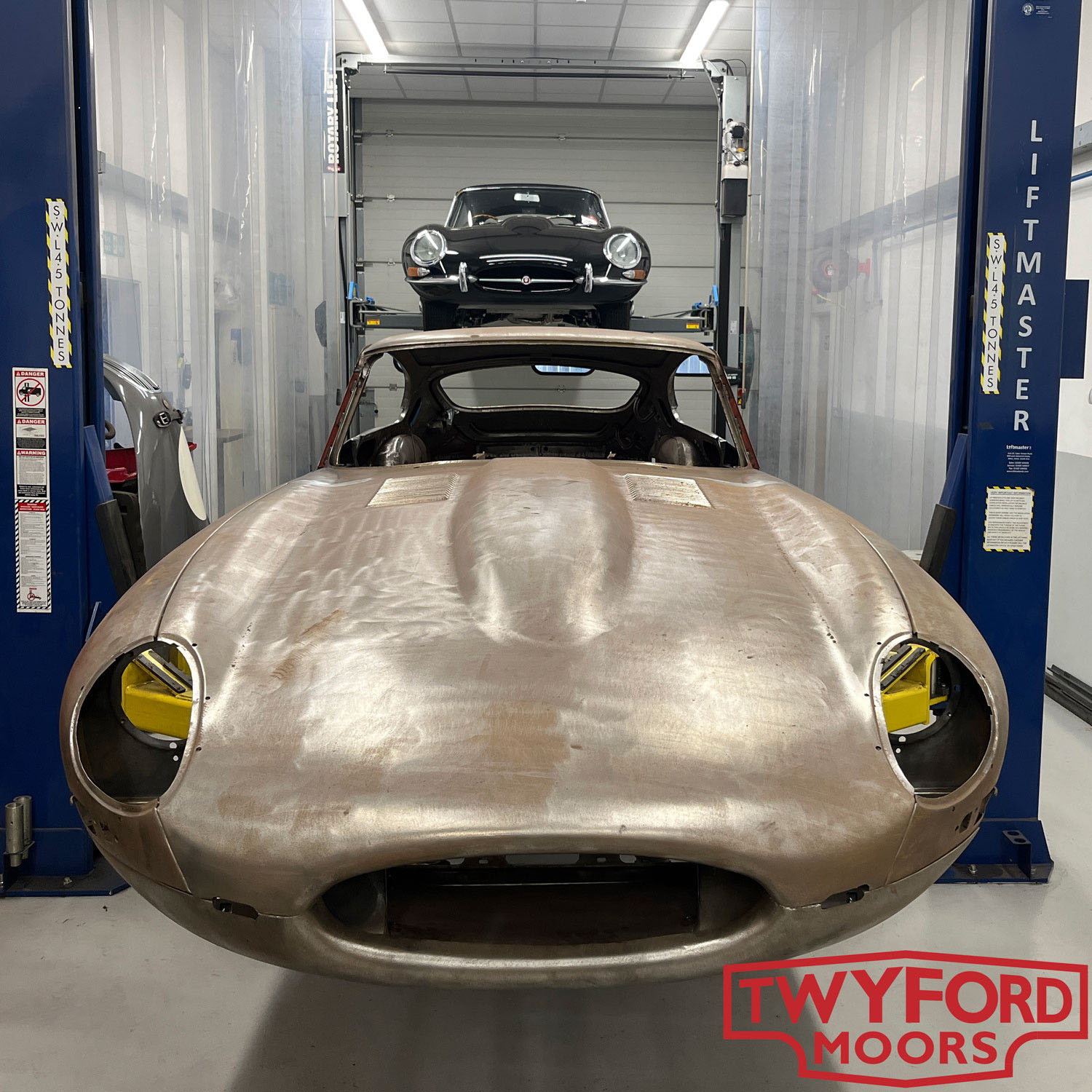 Jaguar E-Type restoration