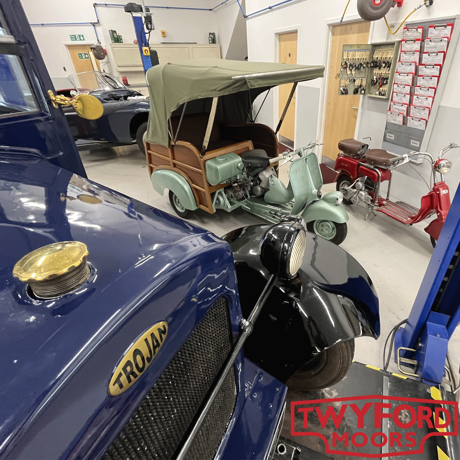Eclectic classic vehicles