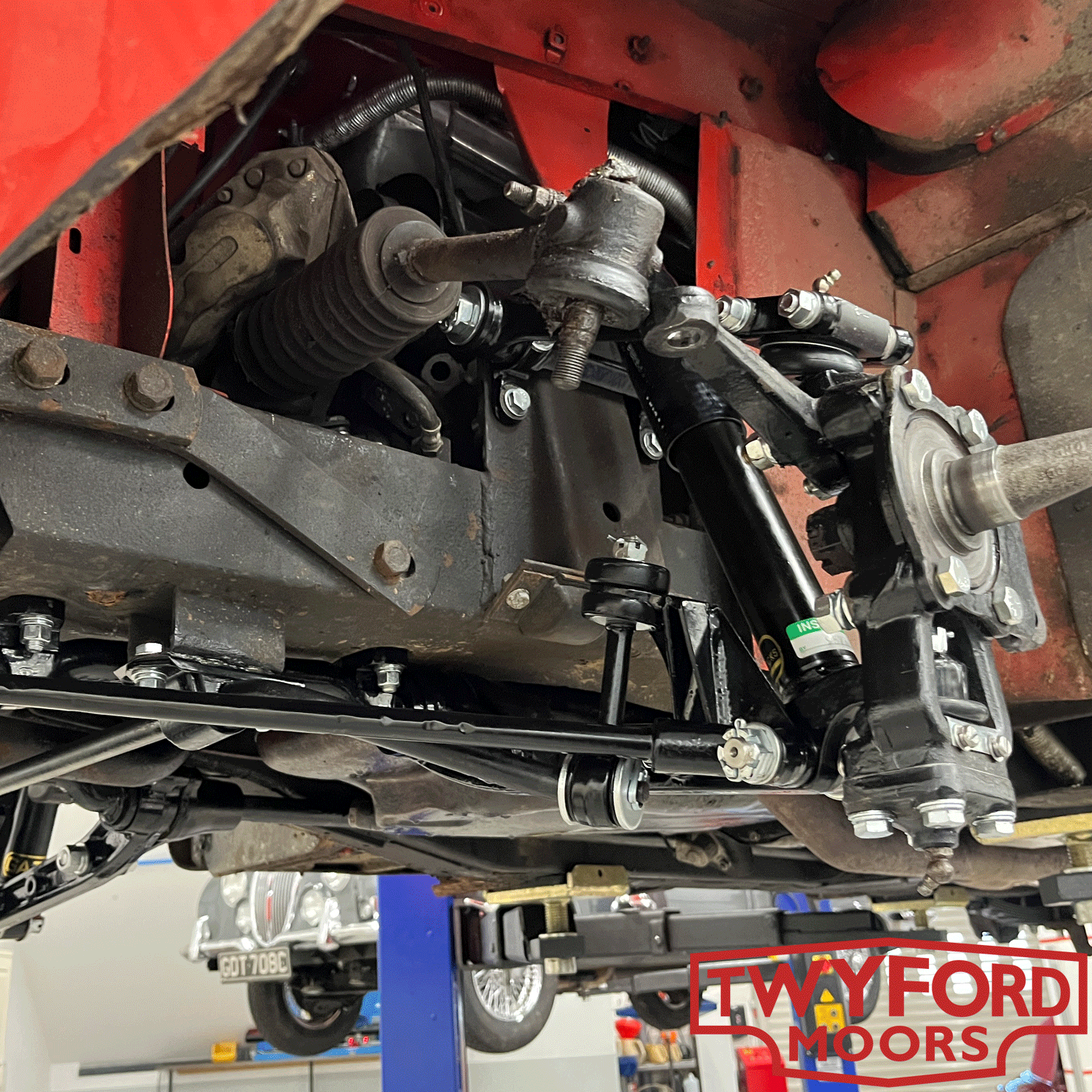 Jaguar XK150 suspension rebuild