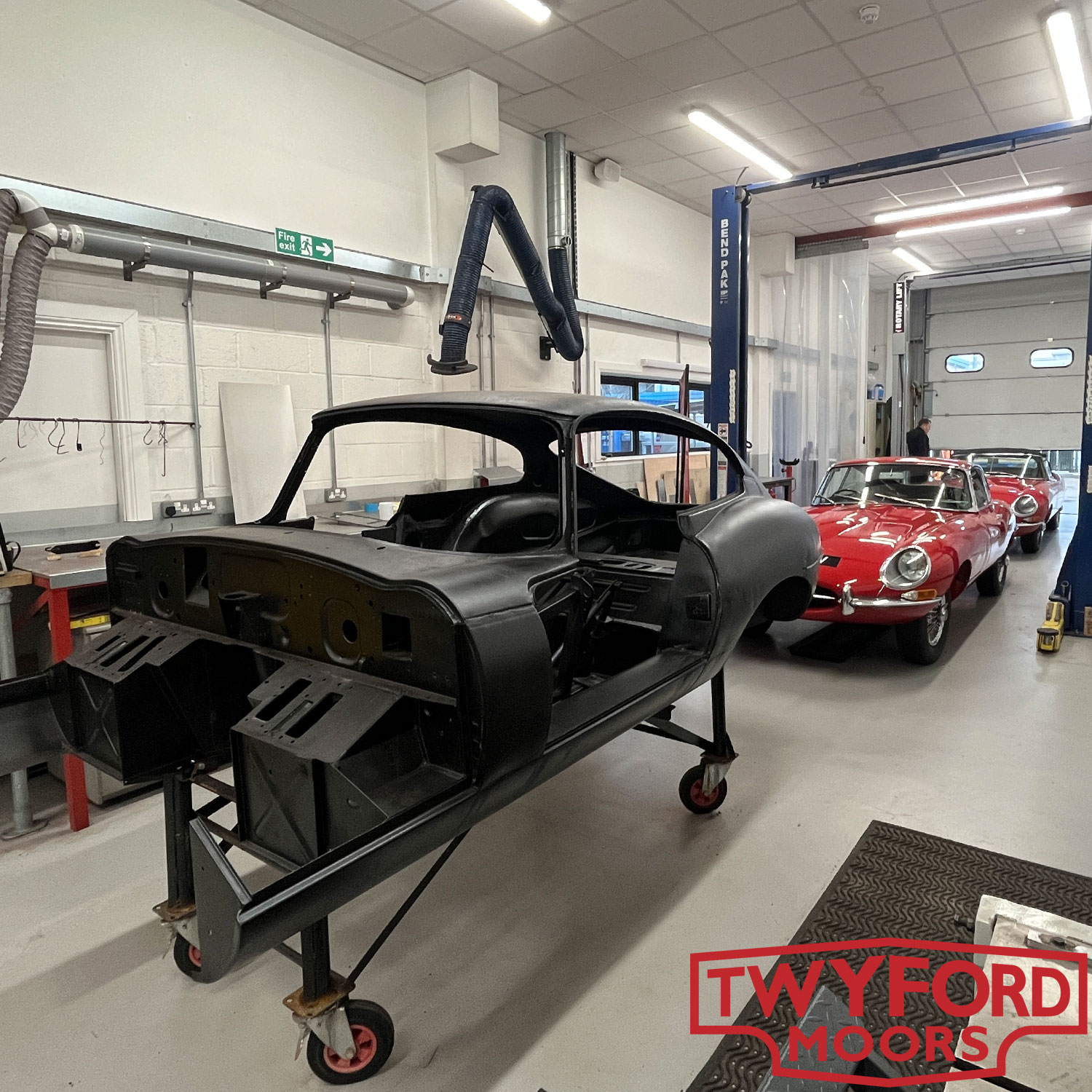 Jaguar E-Type bodywork