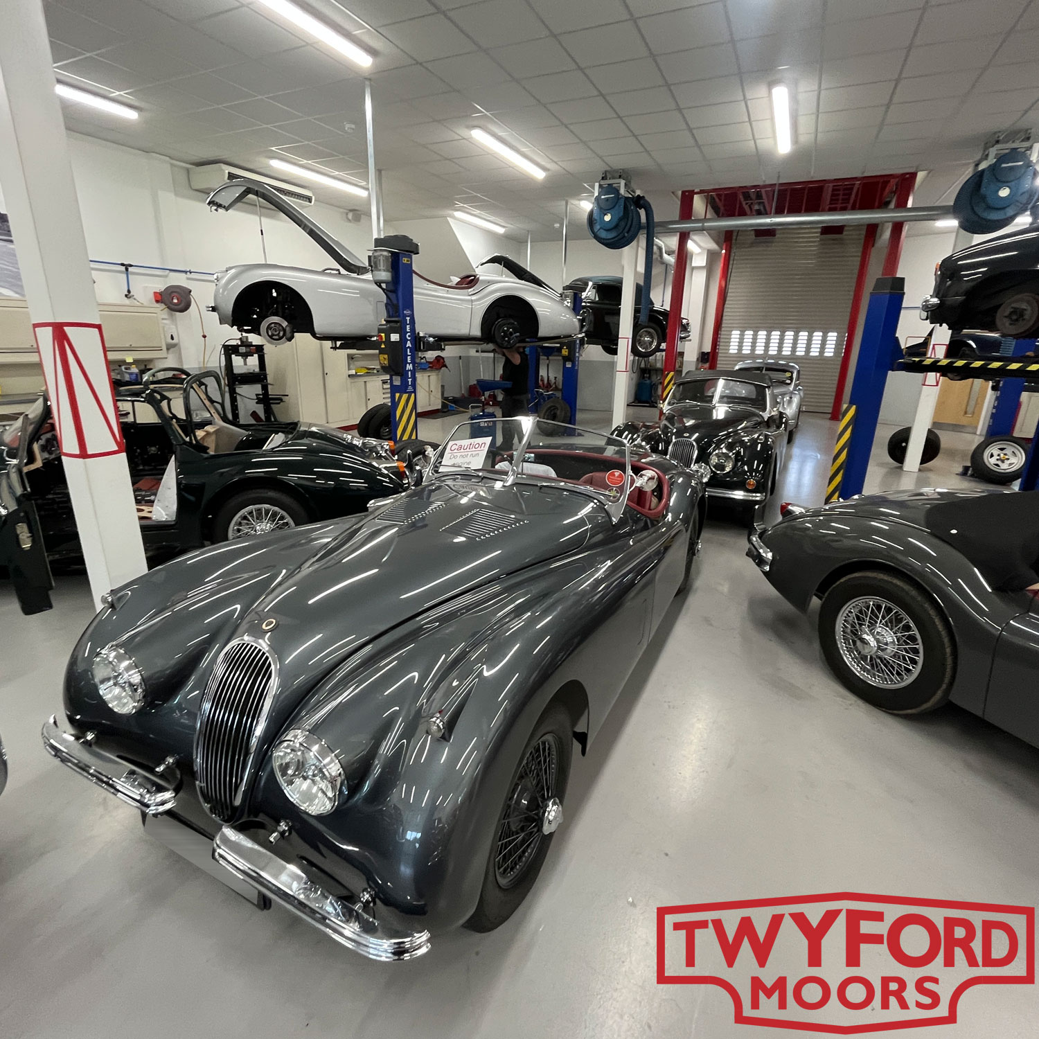 Classic Jaguar workshop