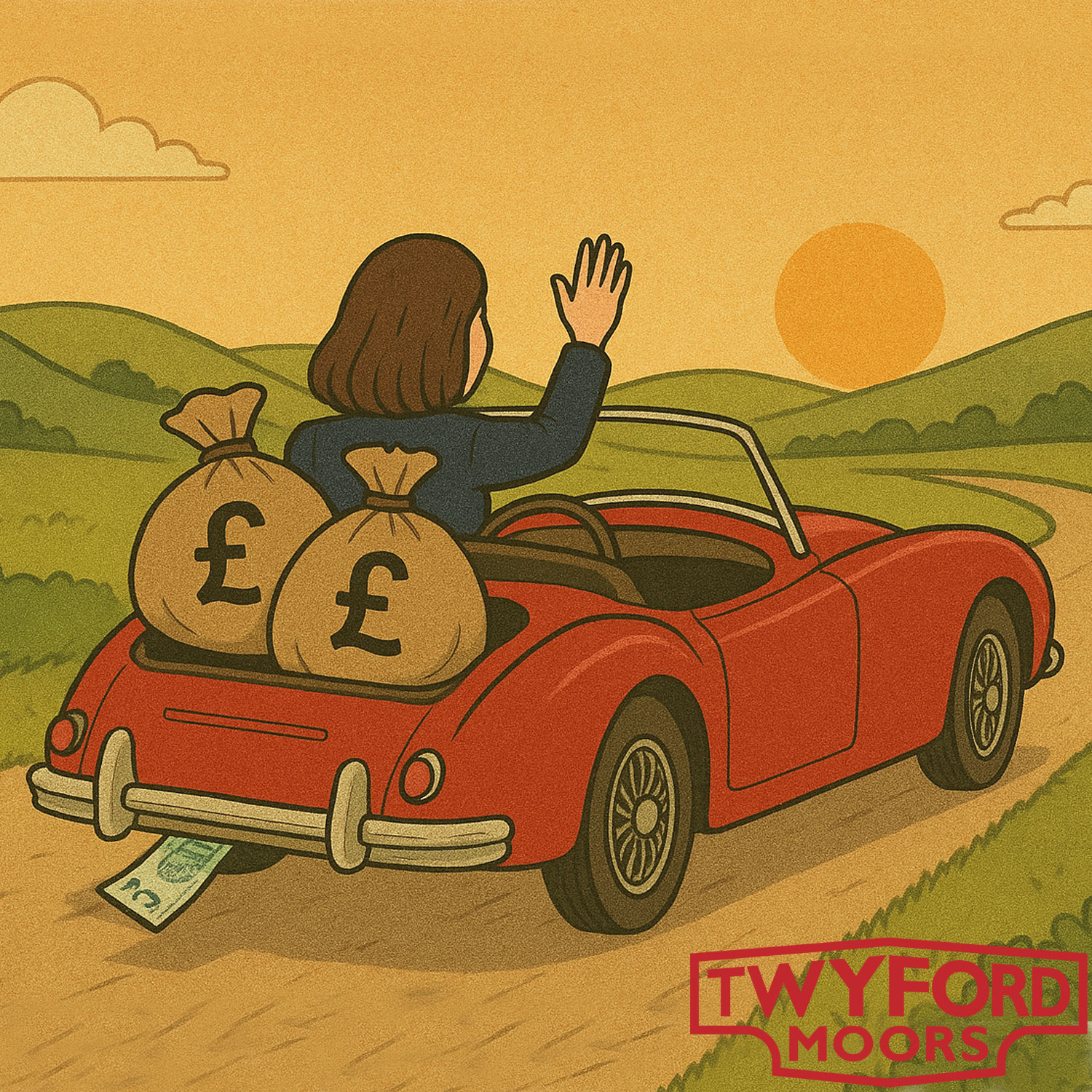 Classic car bringing in tax