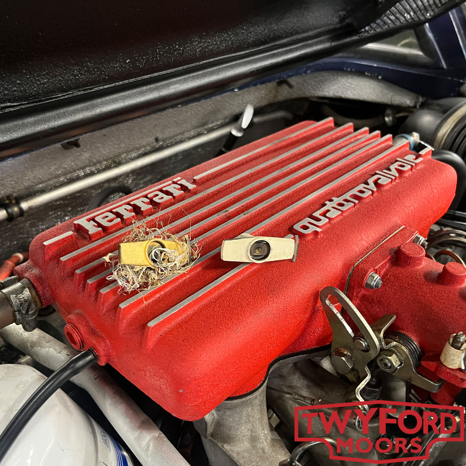 Ferrari rotor arm failure