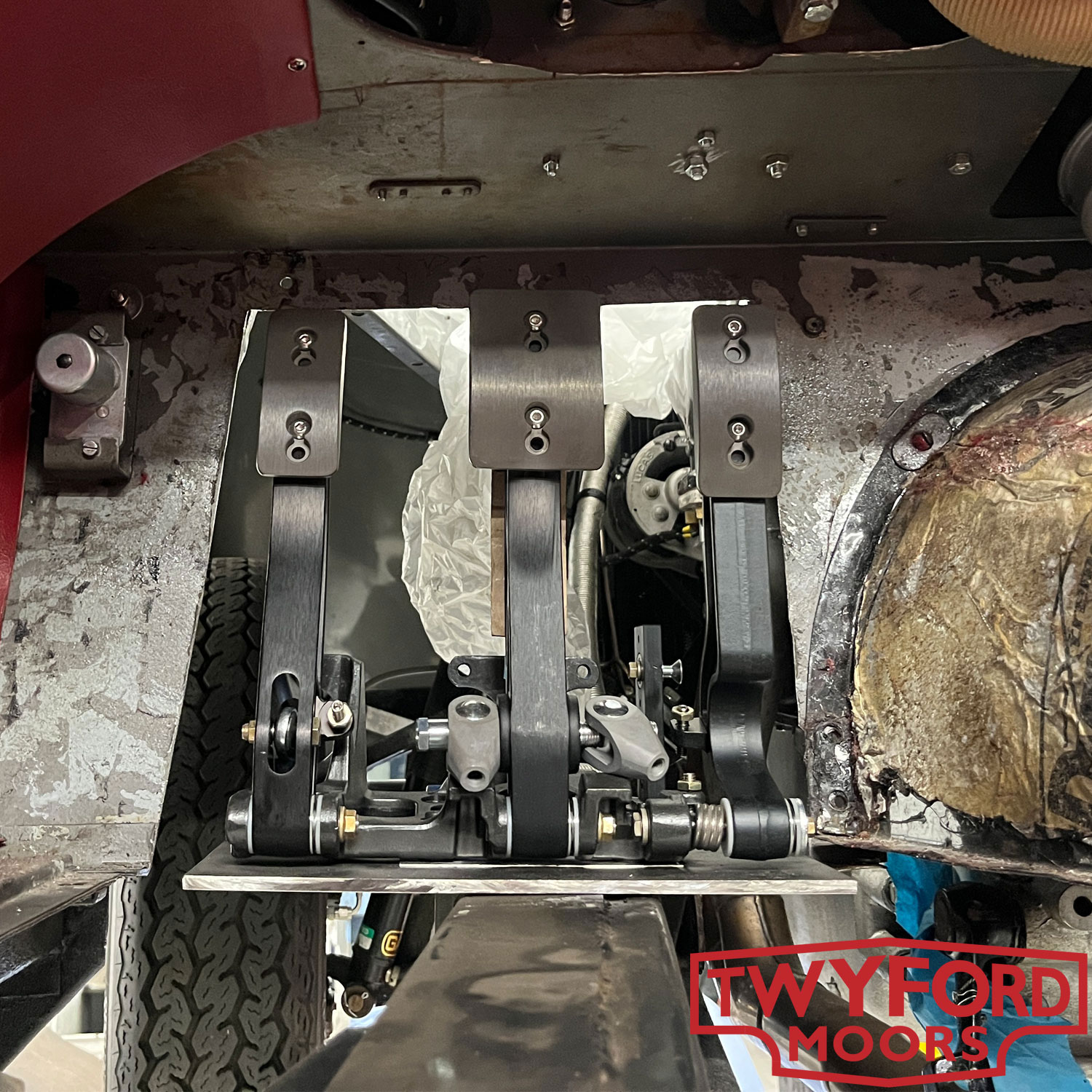 Jaguar XK120 pedal box