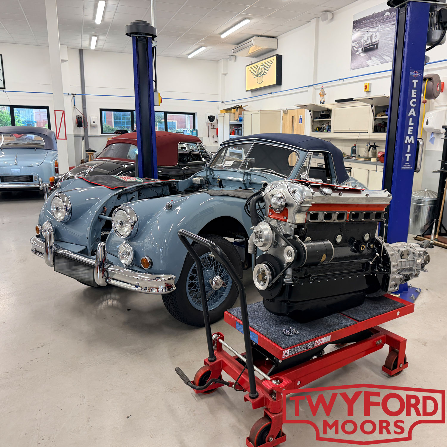 Jaguar XK140 engine rebuild