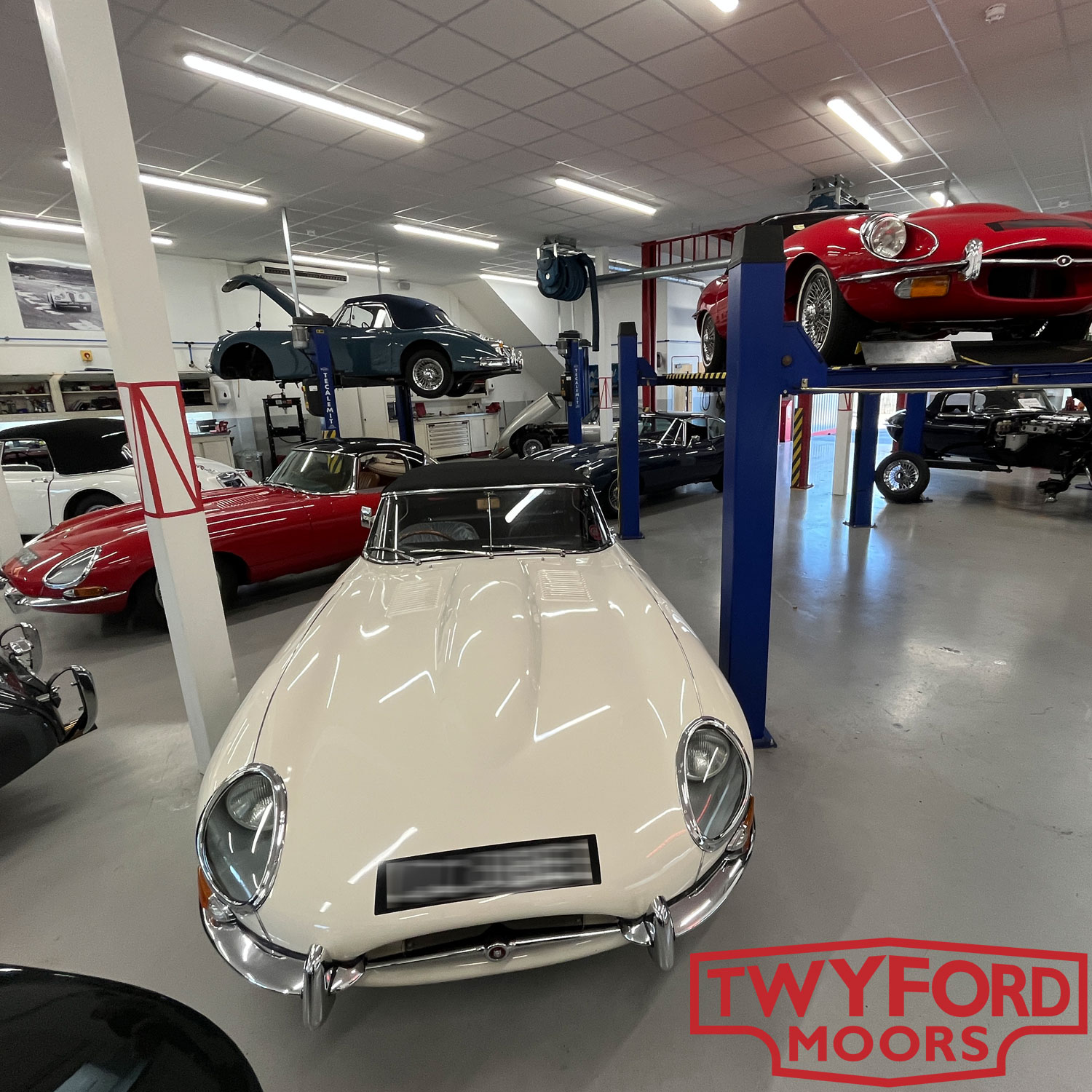 Jaguar E-Type restoration and maintenance