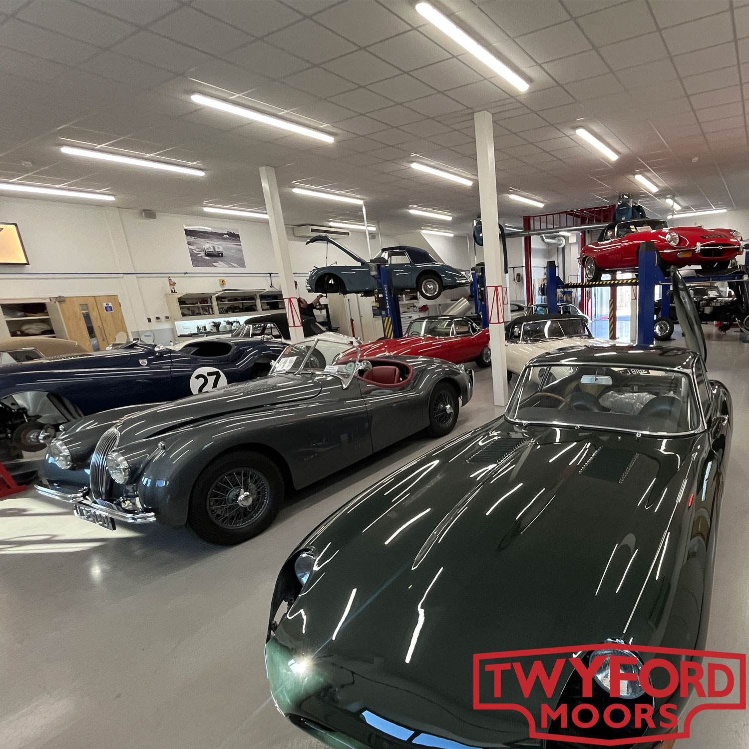 Classic car garage Hampshire