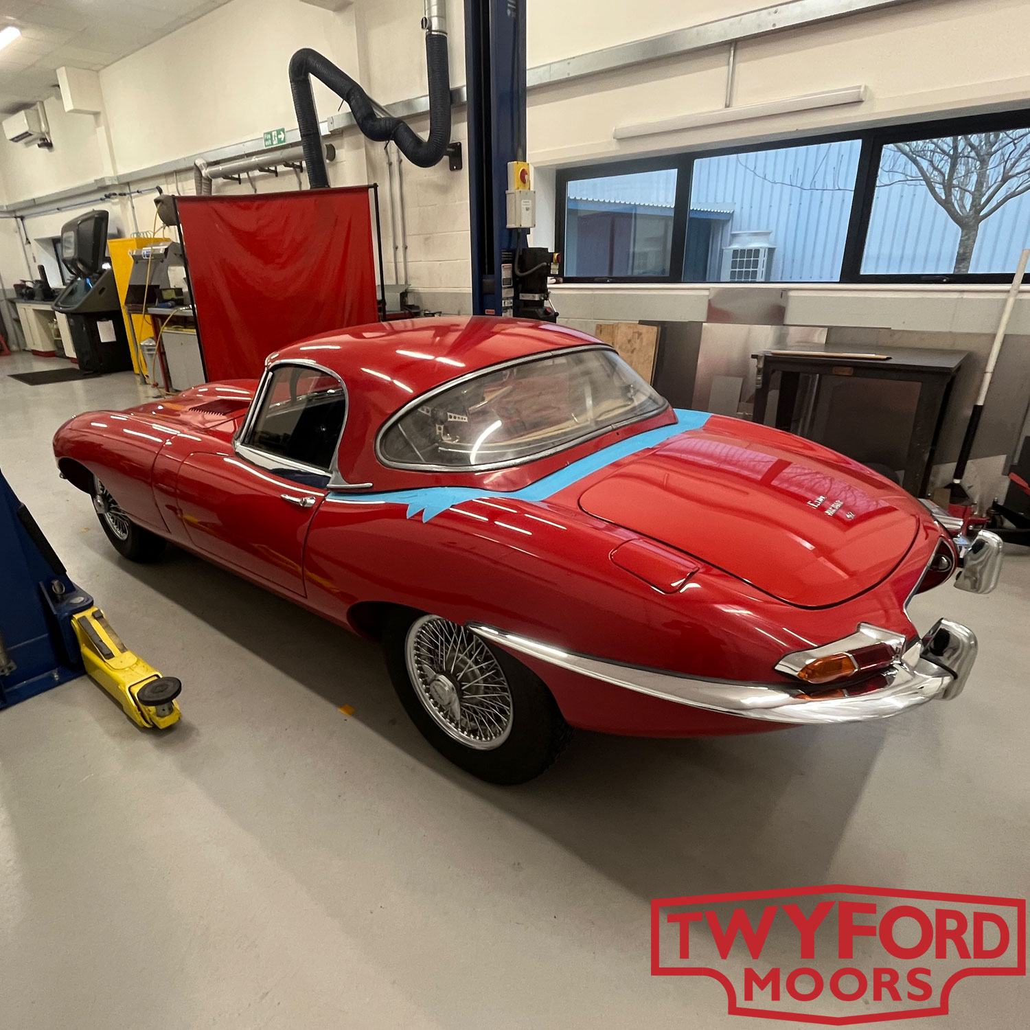 Jaguar E-Type factory hardtop