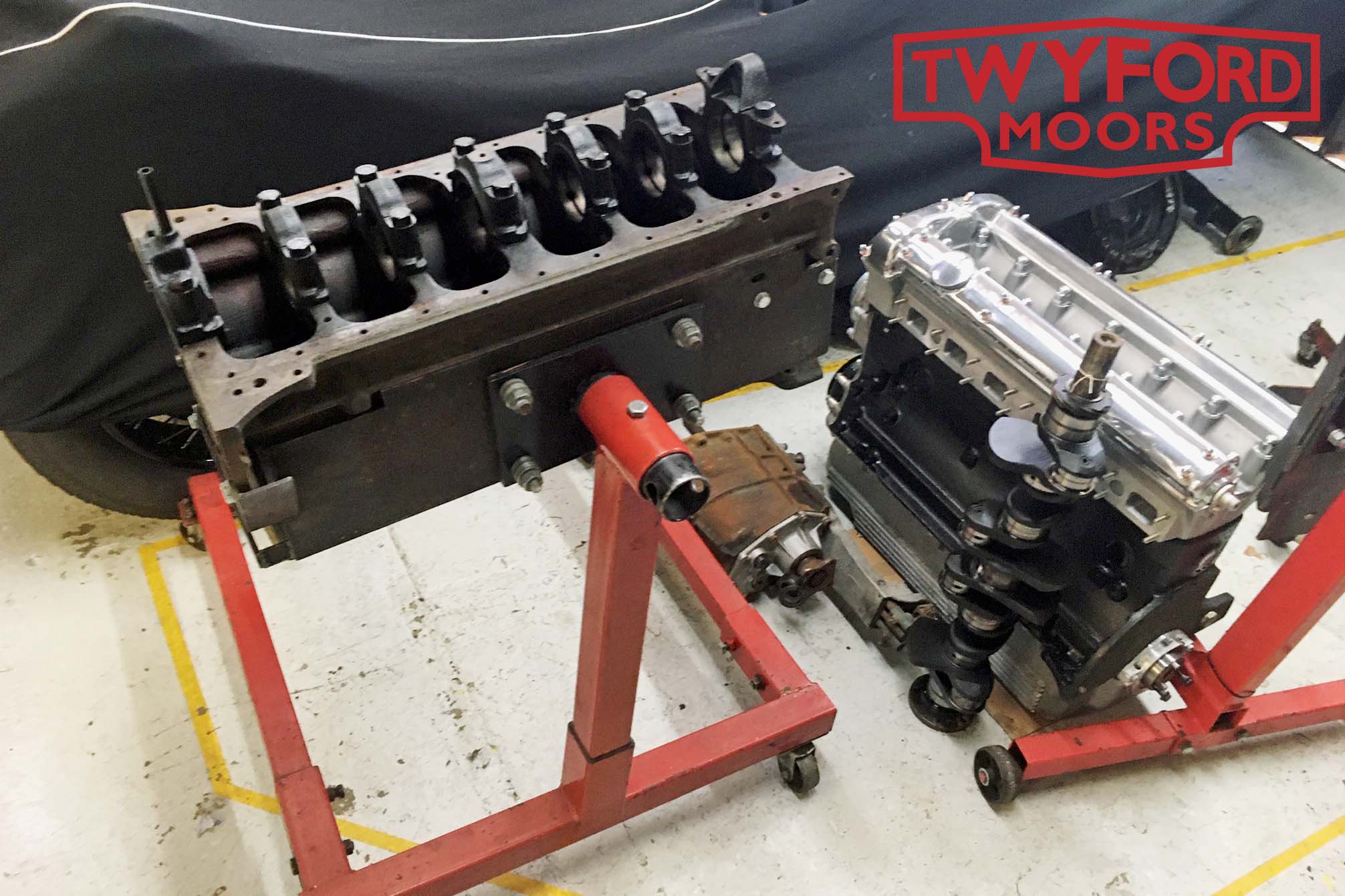 Jaguar XK engine rebuild